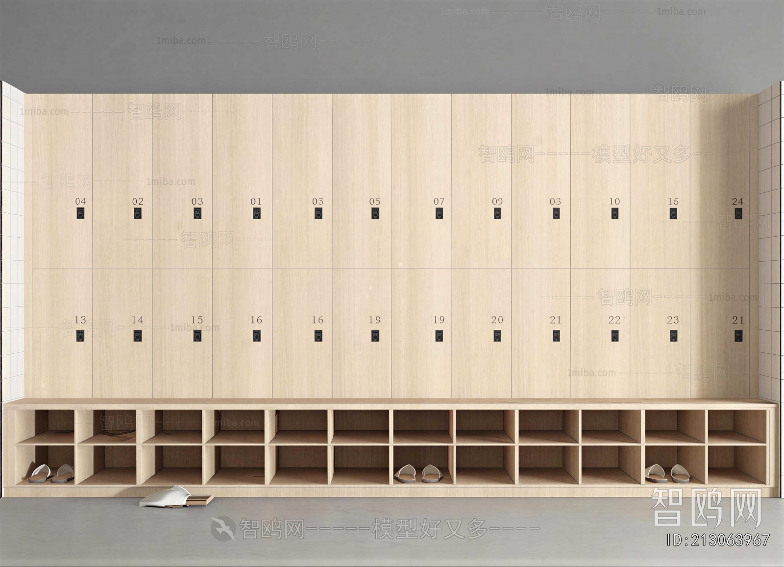 Modern Public Cabinet/lock Cabinet