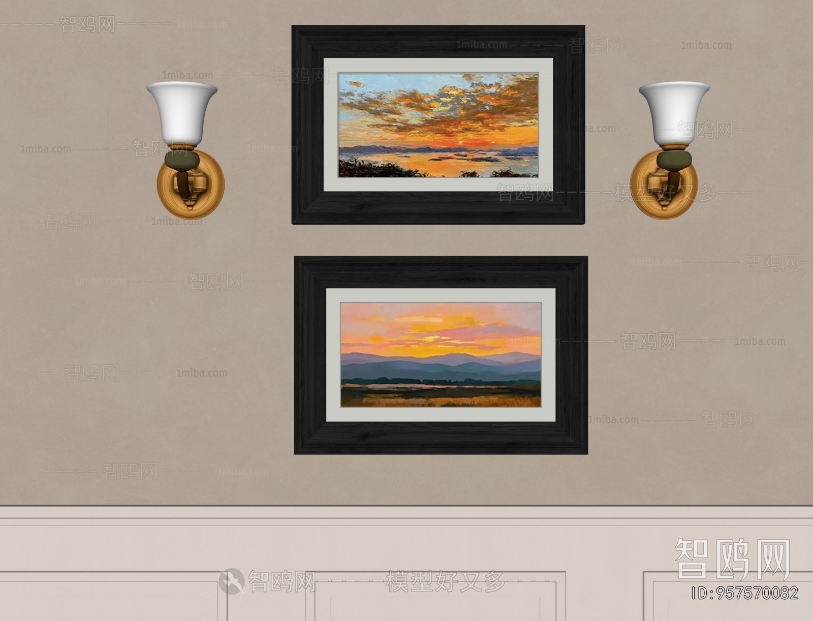 American Style Painting