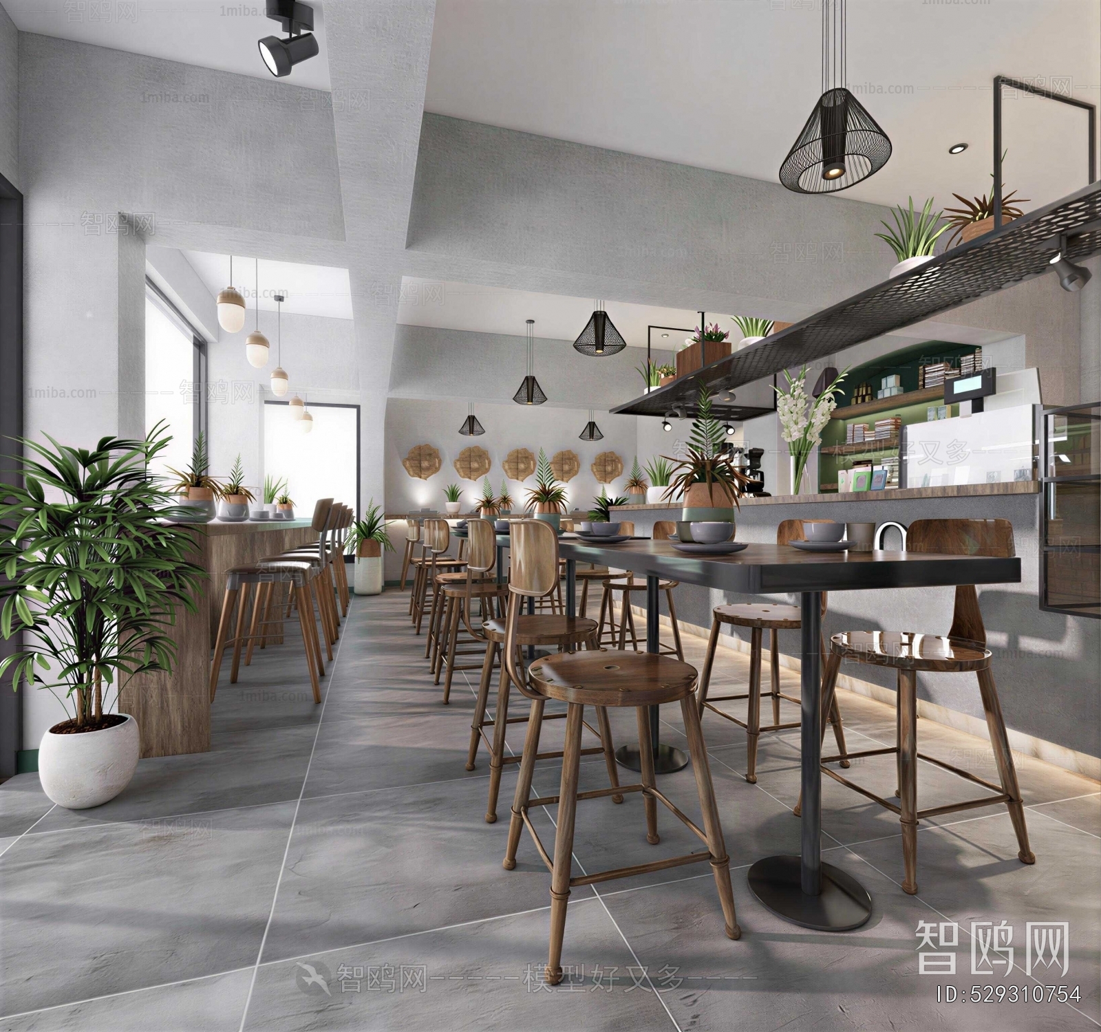 Industrial Style Cafe