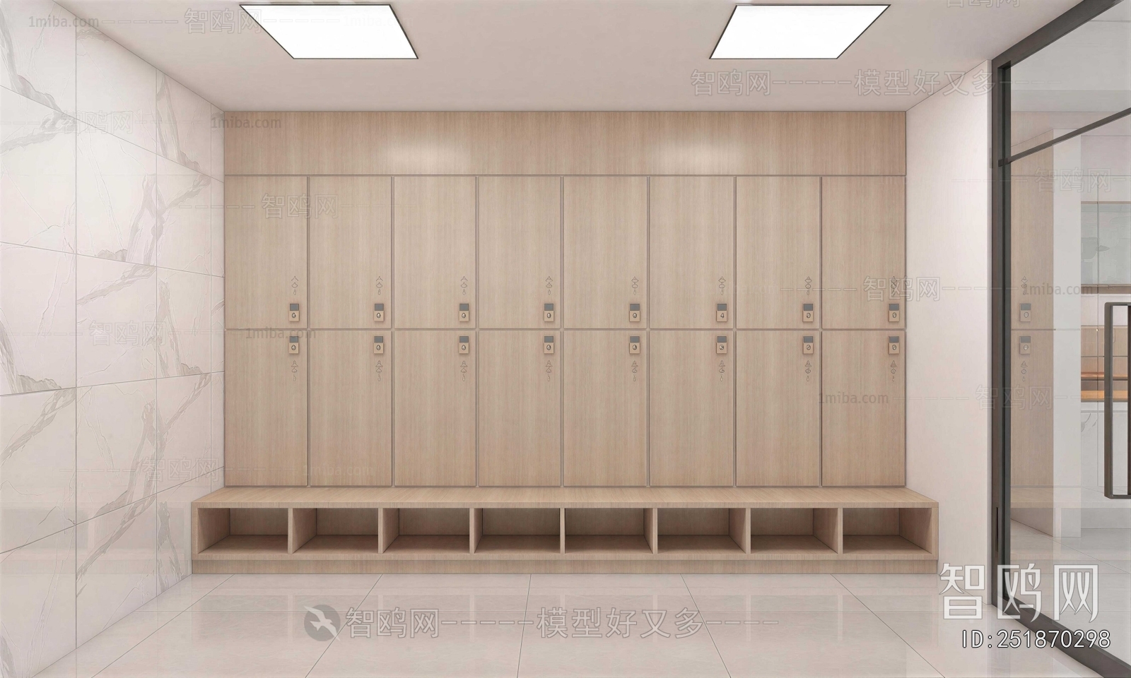 Modern Public Cabinet/lock Cabinet