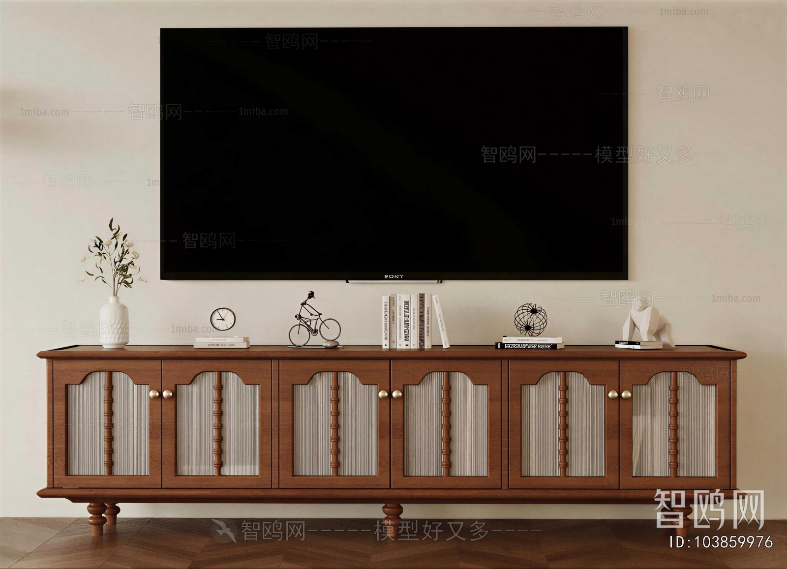 Retro Style TV Cabinet