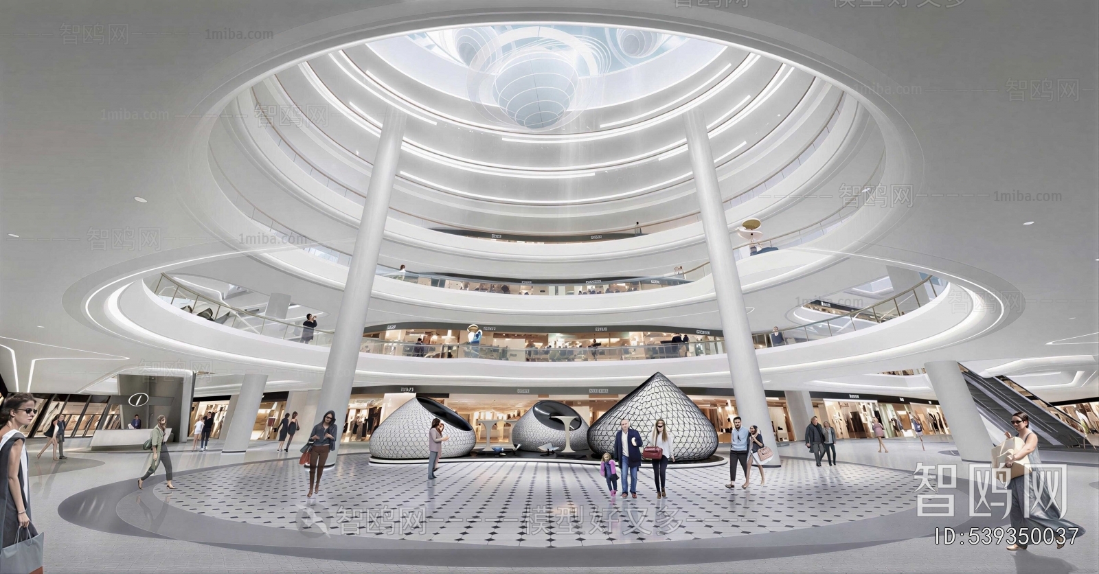 Modern Shopping Mall