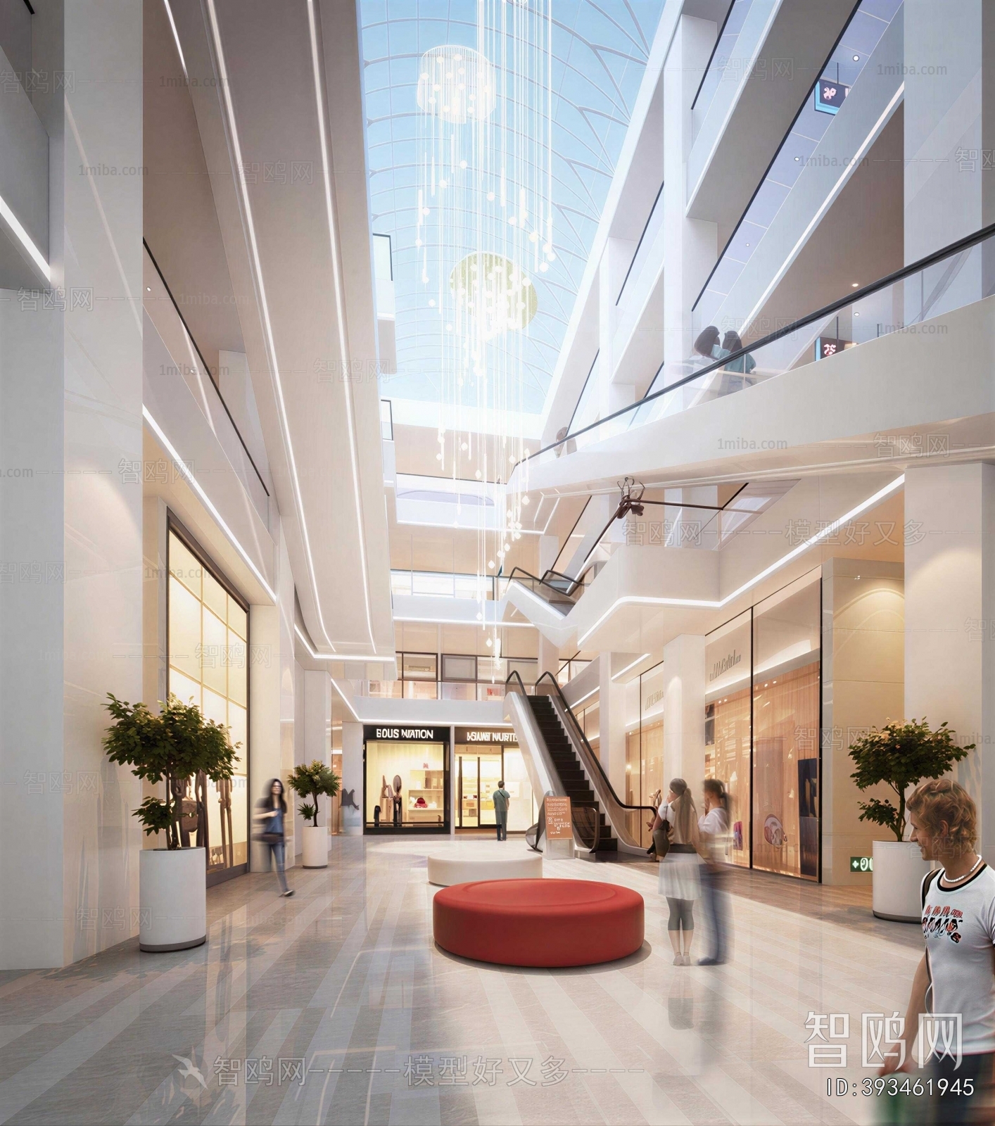 Modern Shopping Mall