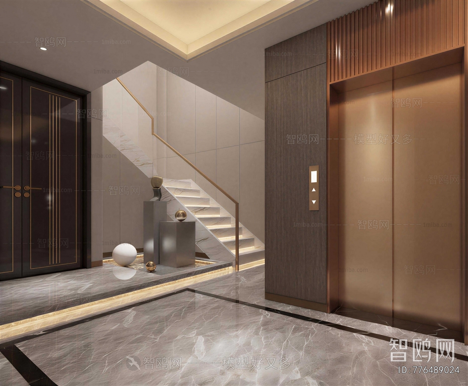 Modern Hallway