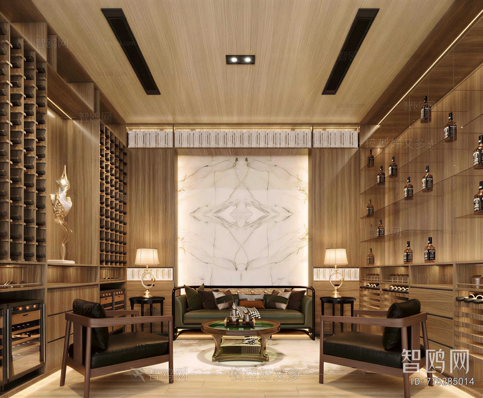 Modern Wine Cellar/Wine Tasting Room