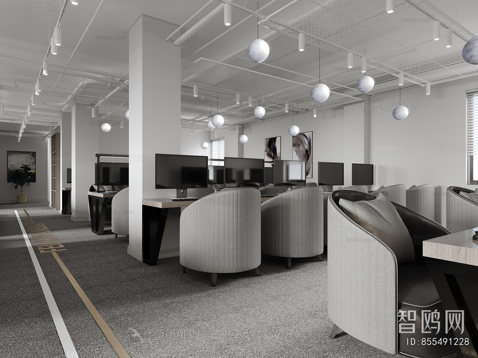 Modern Internet Cafe
