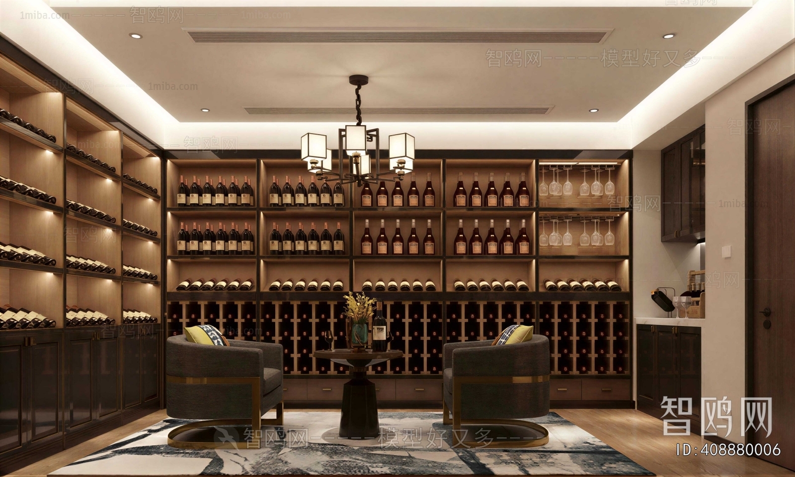 Modern Wine Cellar/Wine Tasting Room