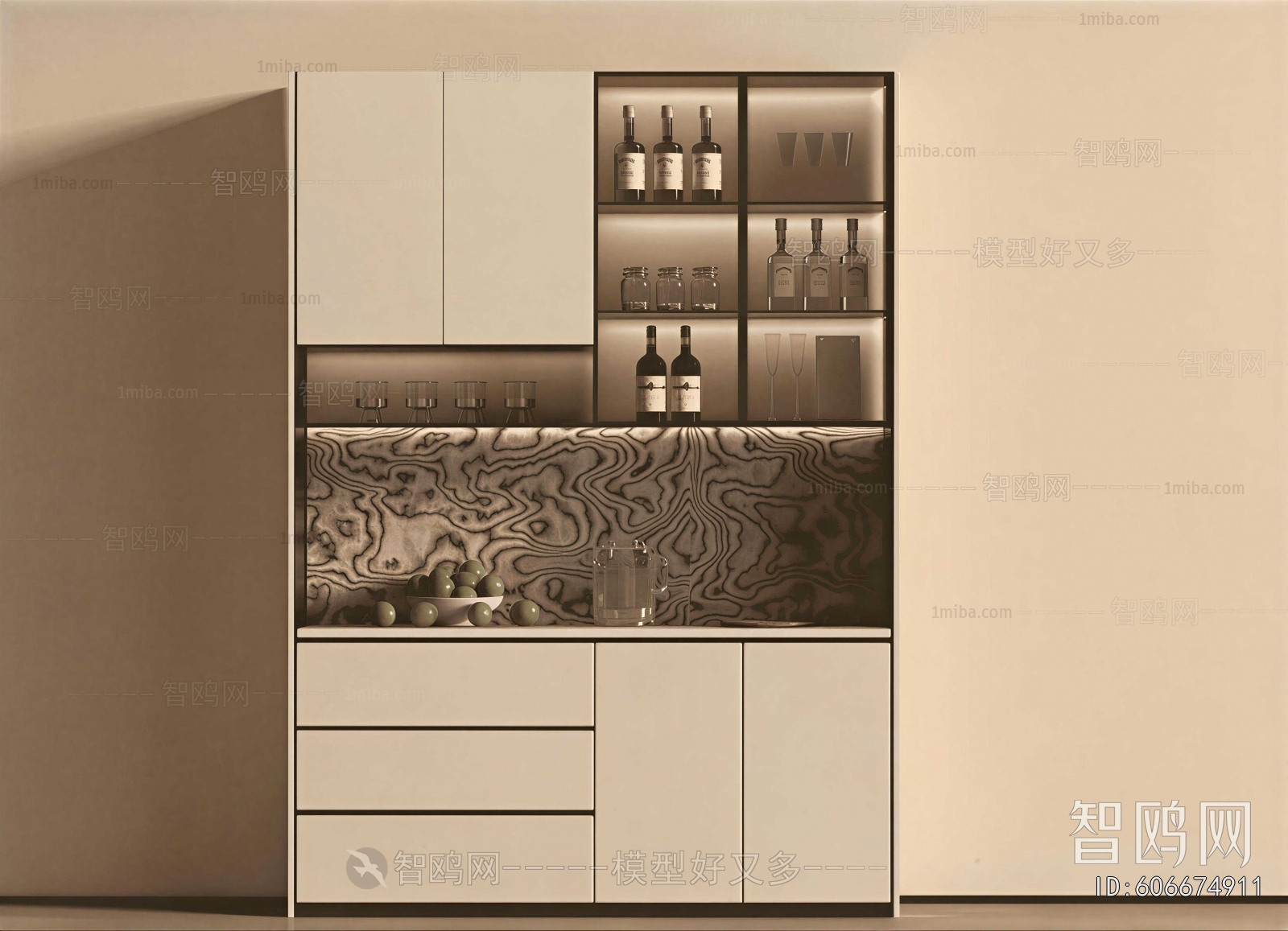 Modern Wine Cabinet