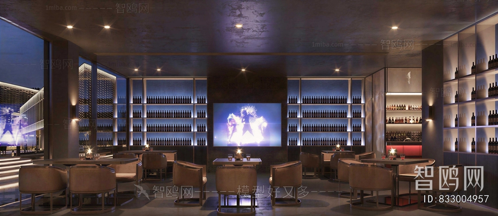Industrial Style Bar