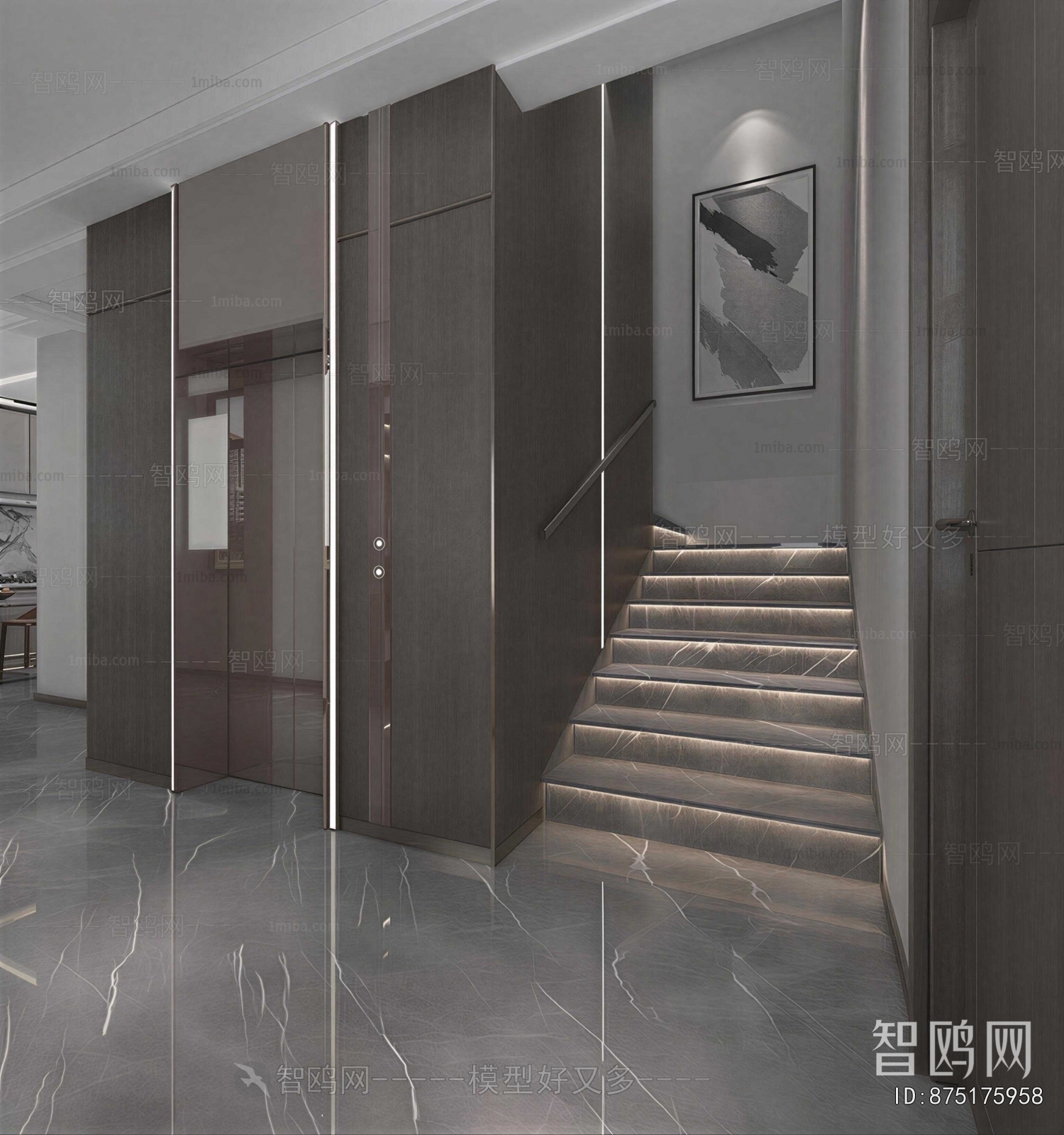 Modern Stairwell