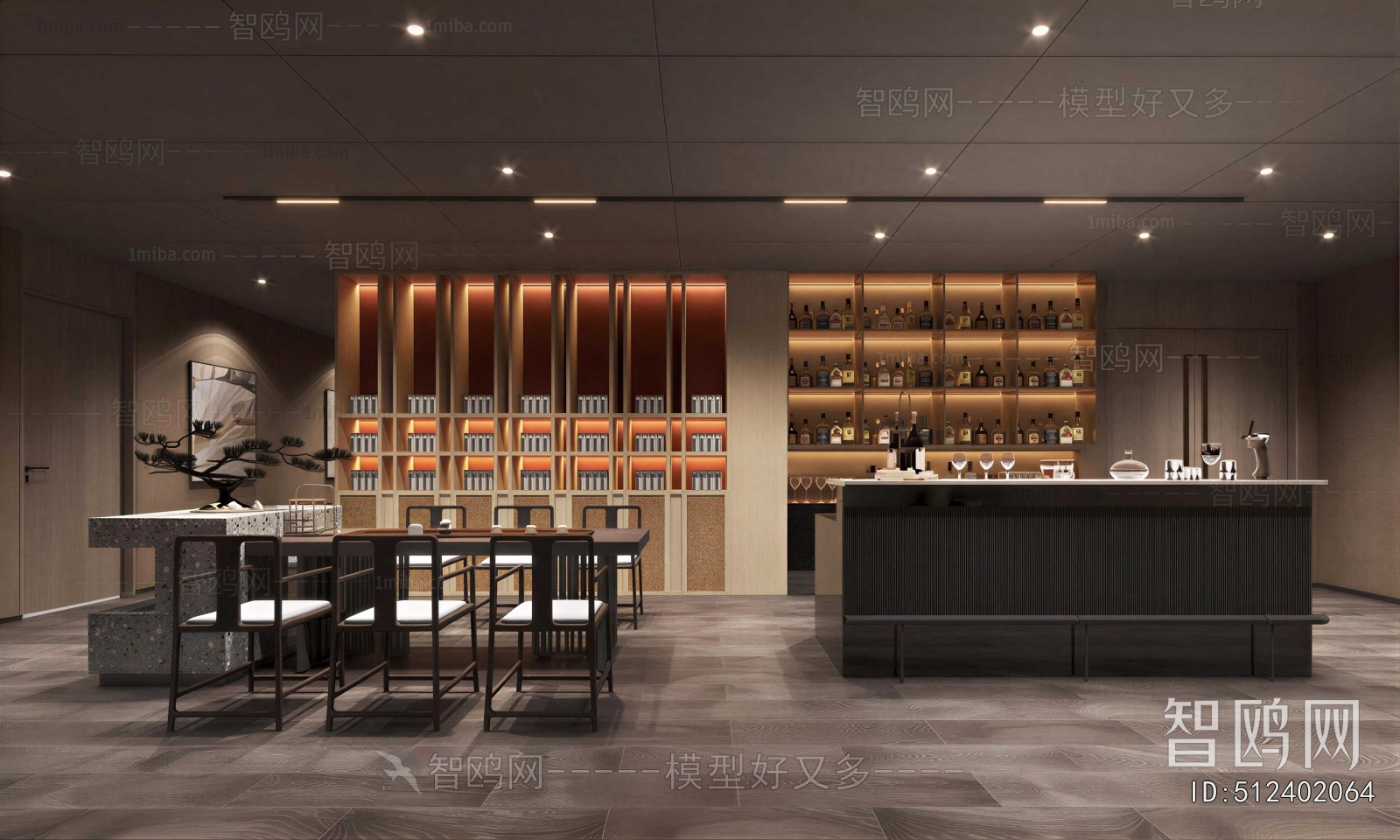 New Chinese Style Teahouse Tea House