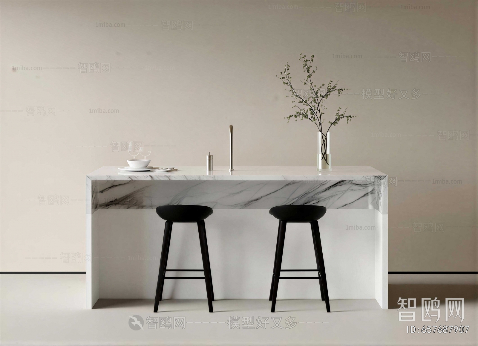 Modern Counter Bar