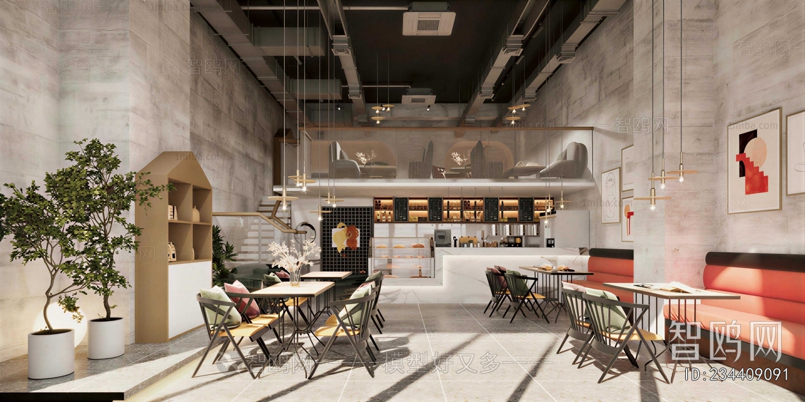 Industrial Style Cafe