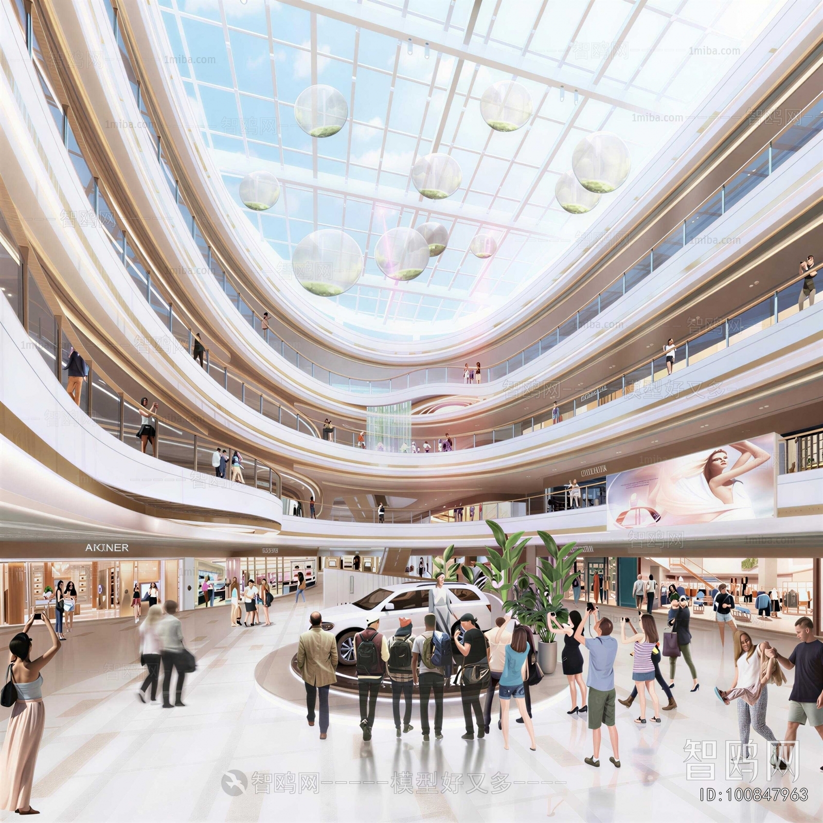 Modern Shopping Mall