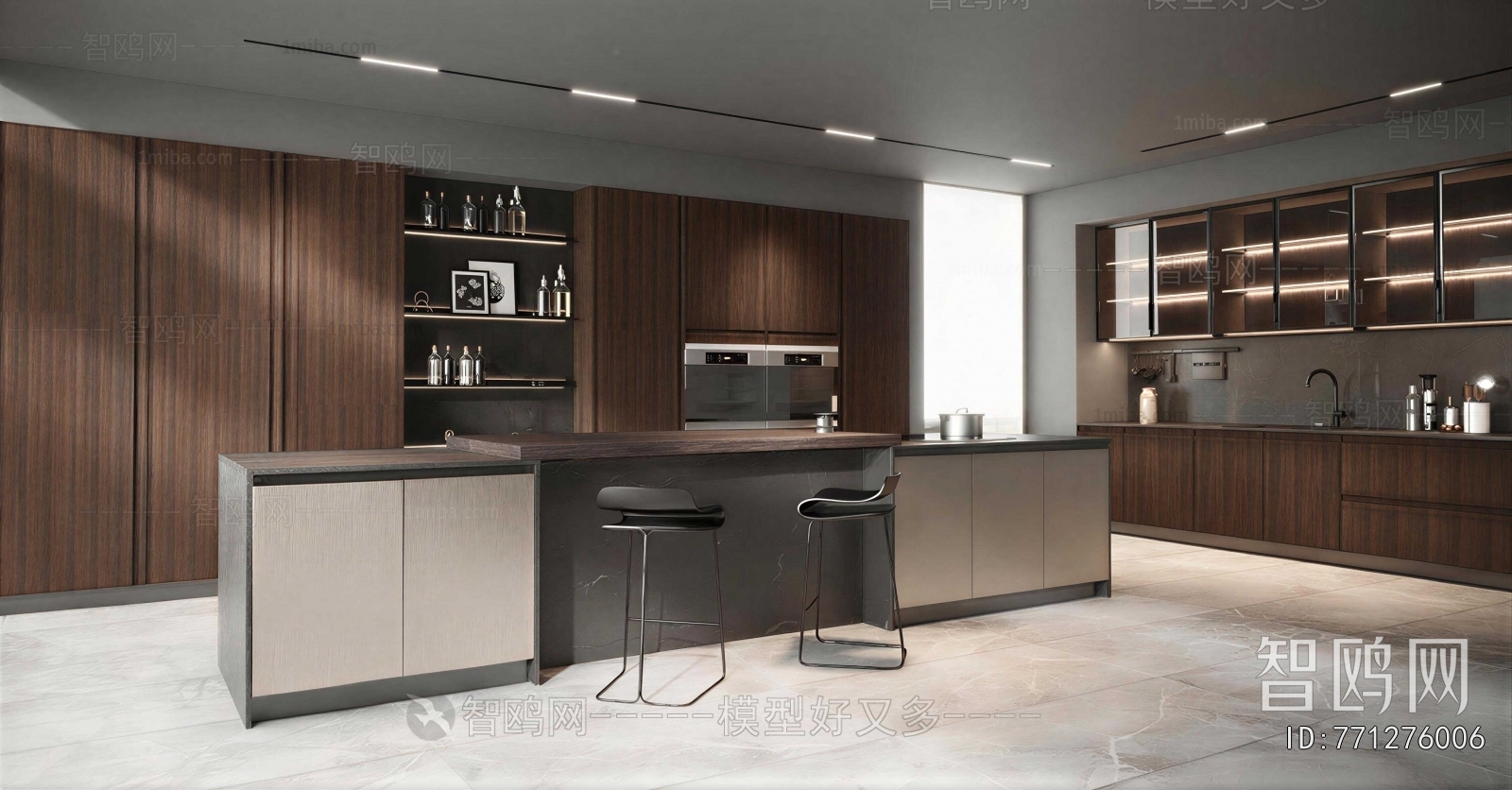 Modern Open Kitchen