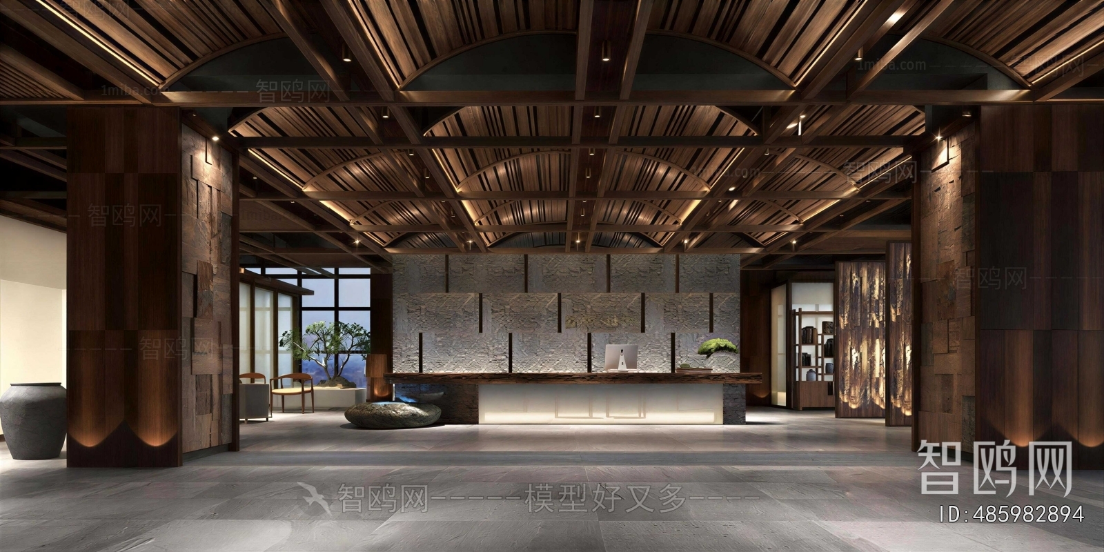 Chinese Style Lobby Hall