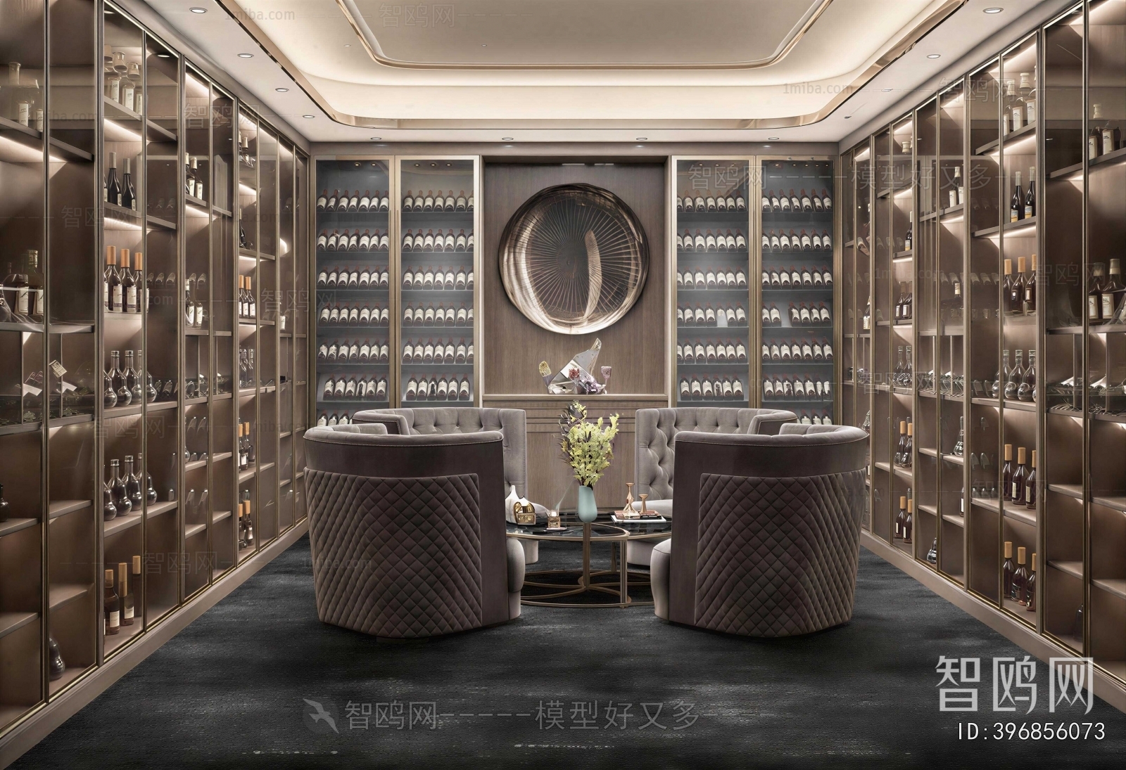 Modern Wine Cellar/Wine Tasting Room