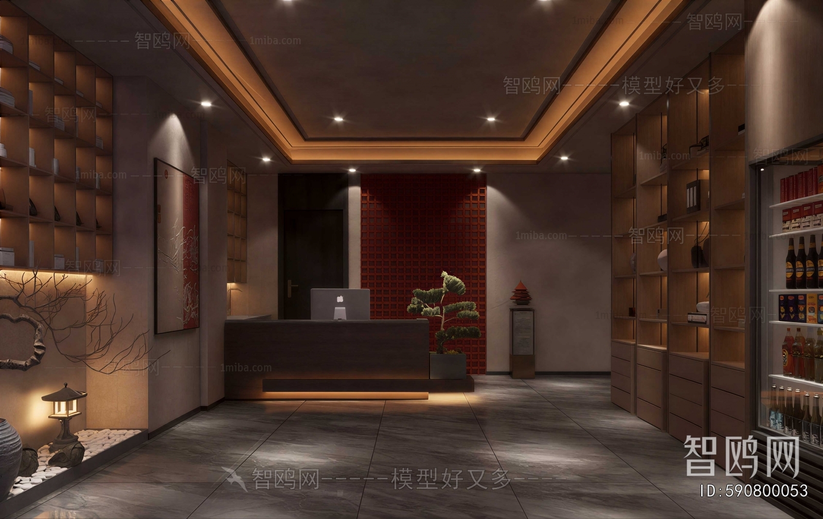New Chinese Style Club Space