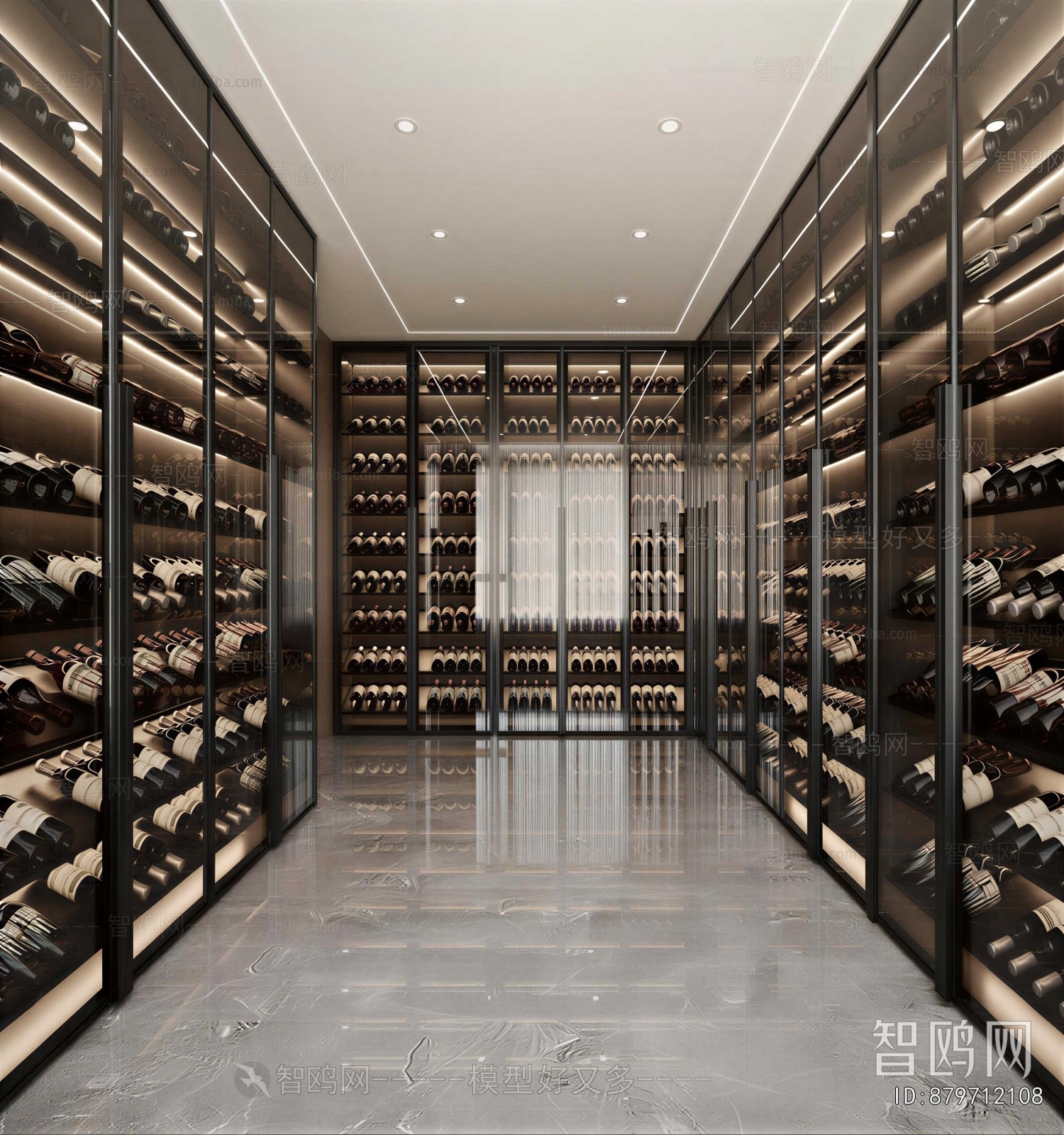 Modern Wine Cellar/Wine Tasting Room