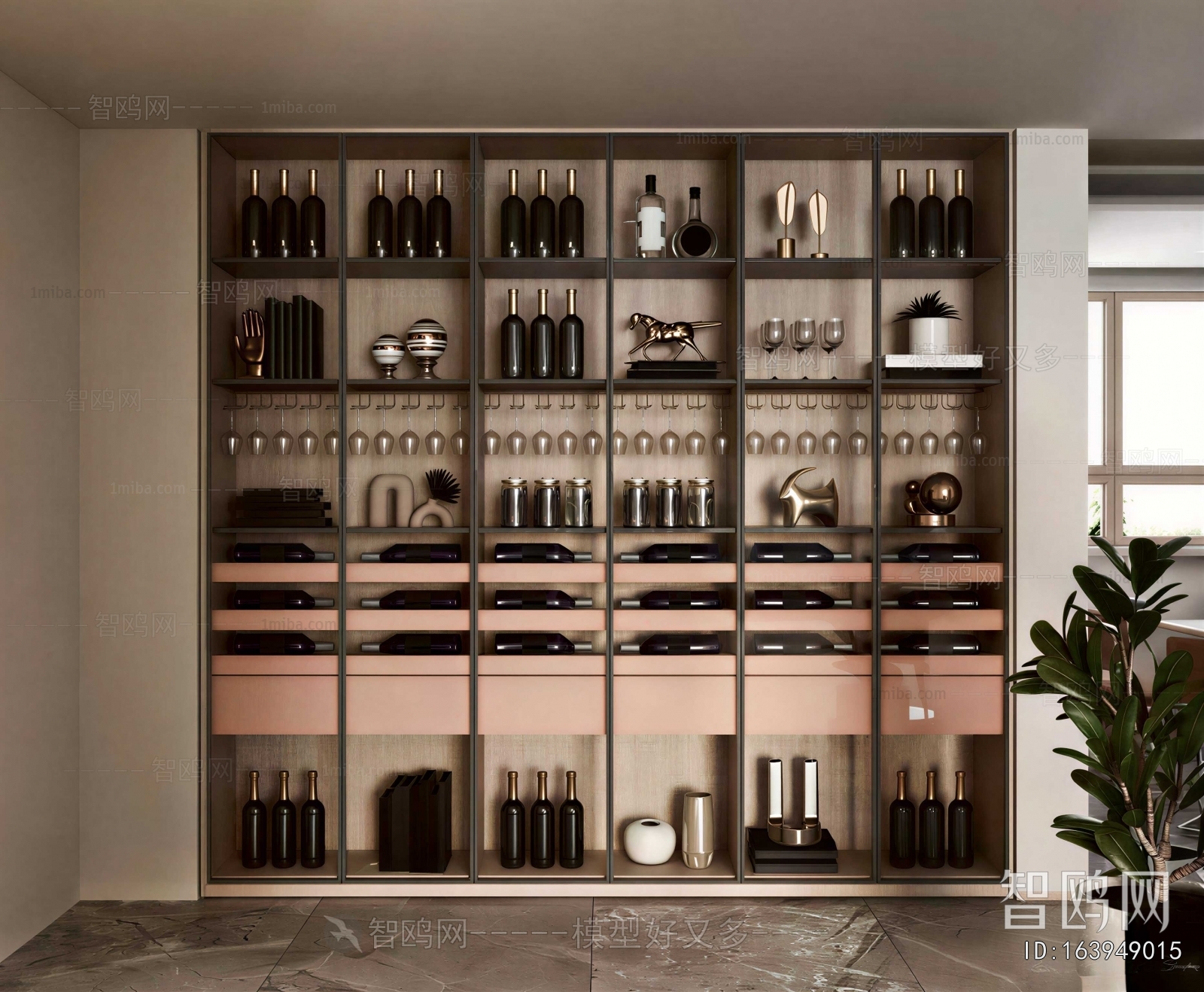 Modern Wine Cabinet