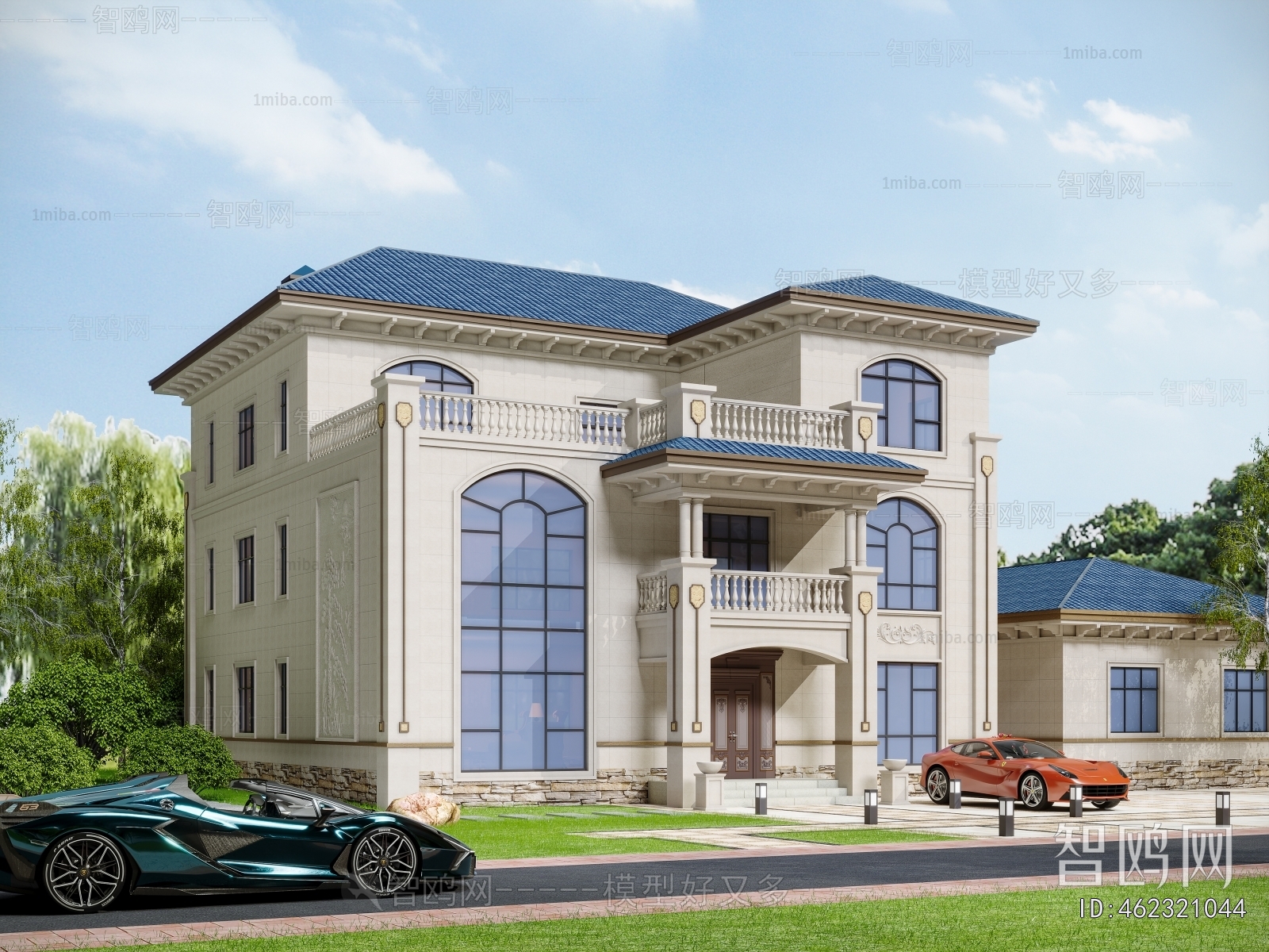 Simple European Style Detached Villa