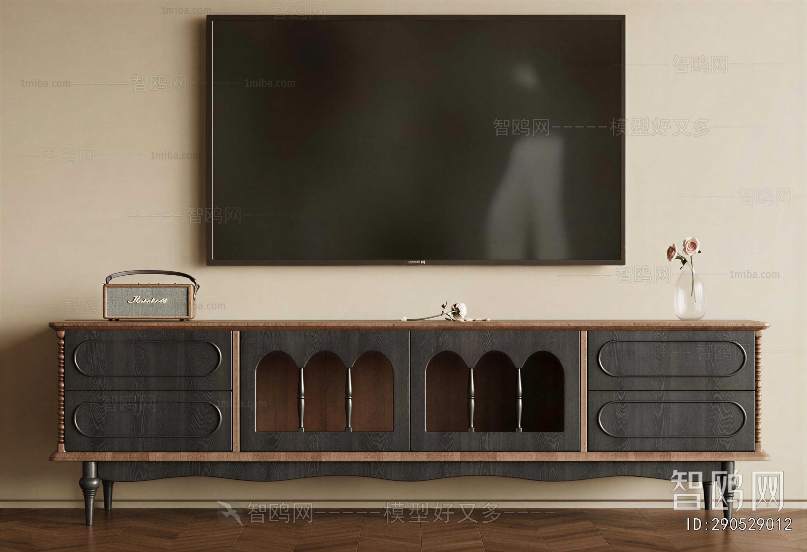 Retro Style TV Cabinet