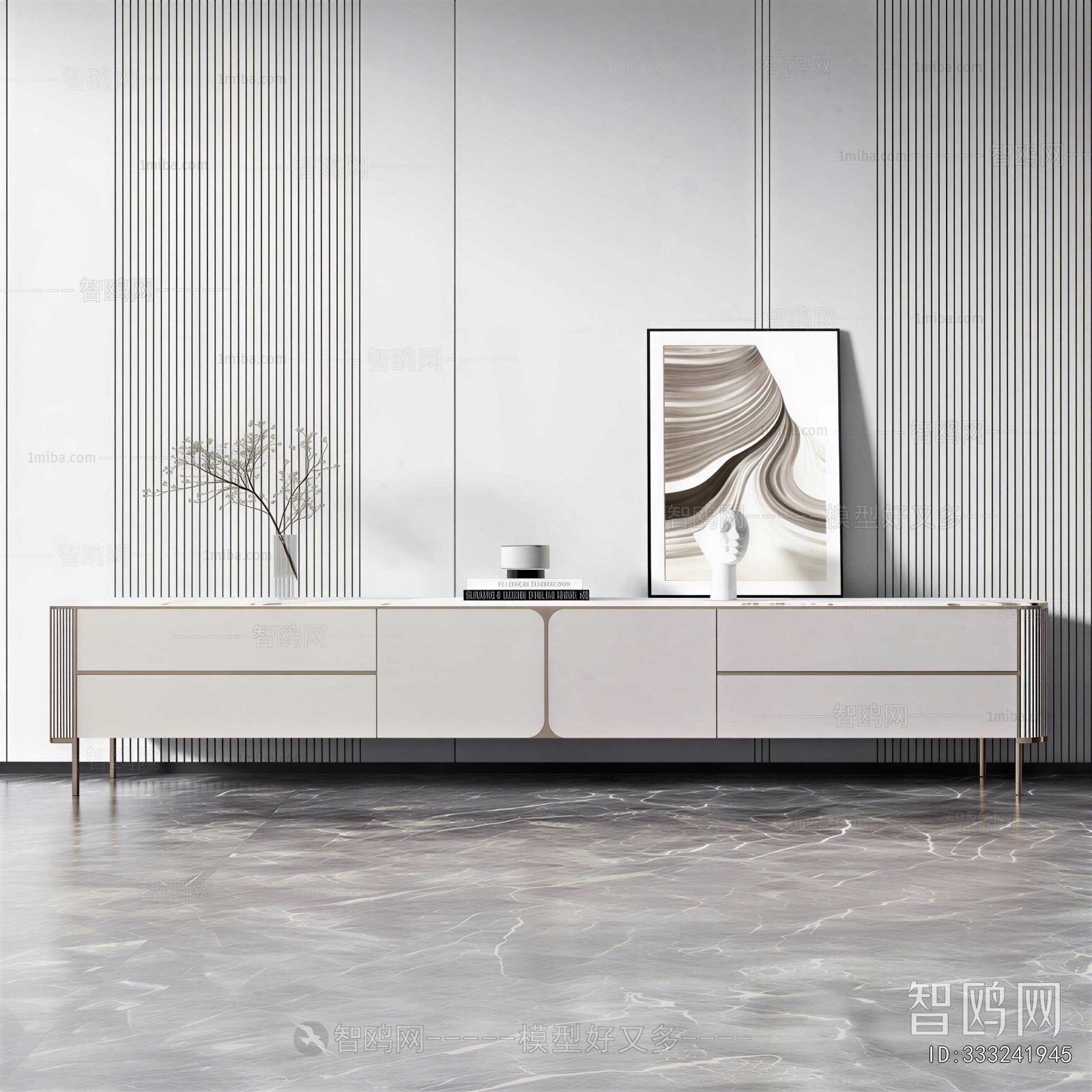 Nordic Style TV Cabinet
