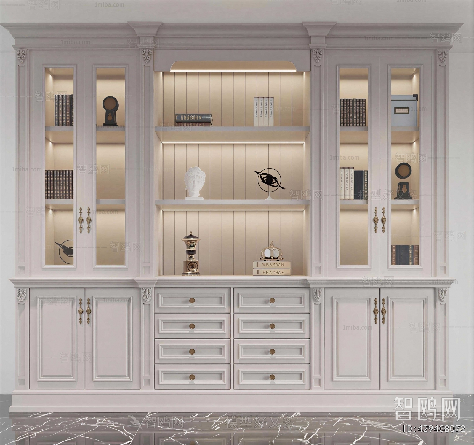American Style Bookcase