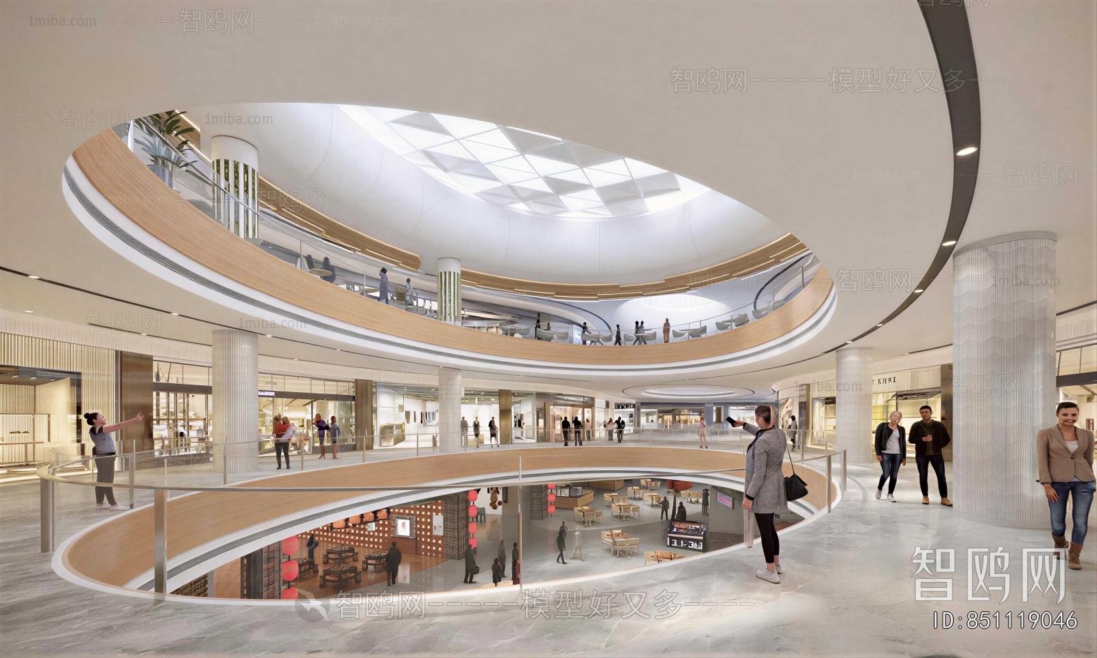 Modern Shopping Mall