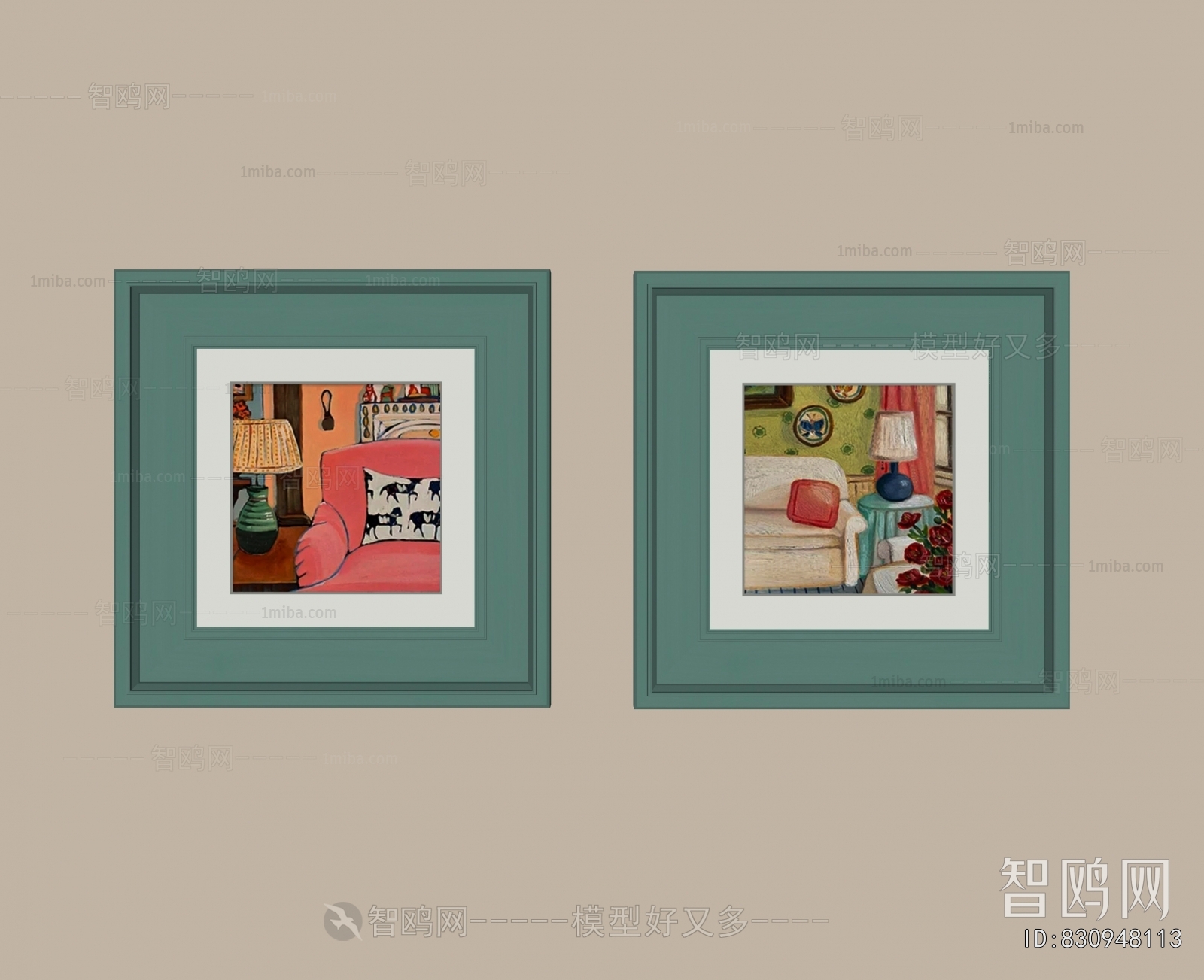 American Style Painting