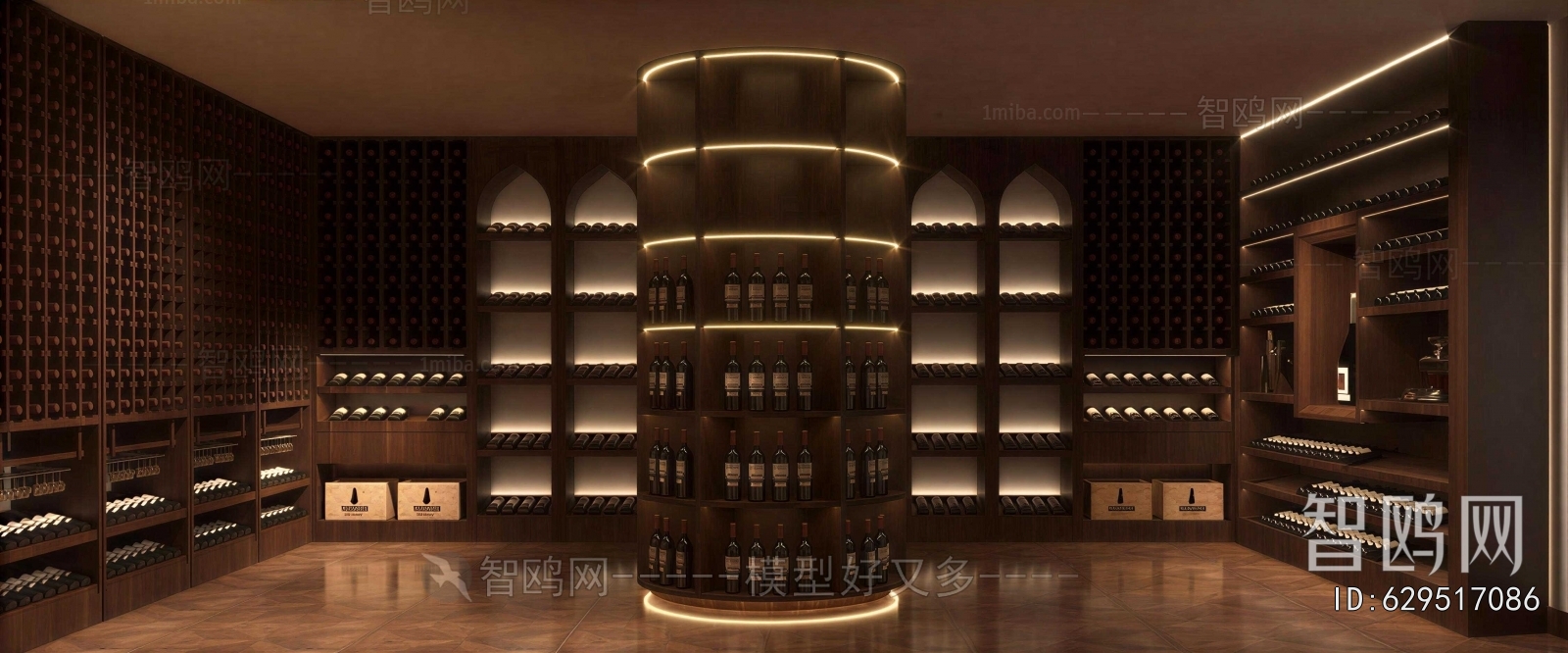 Modern Wine Cellar/Wine Tasting Room