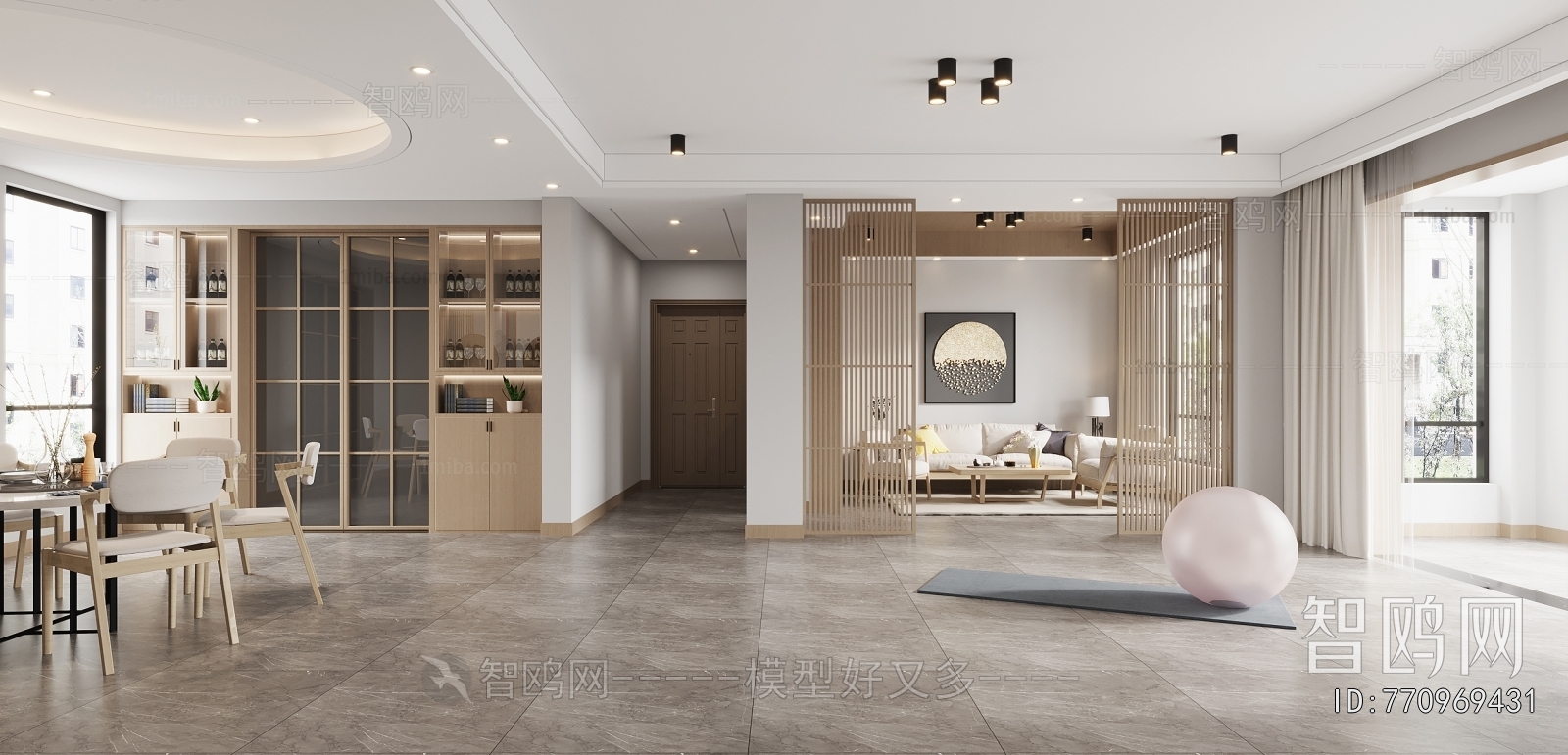 Japanese Style A Living Room