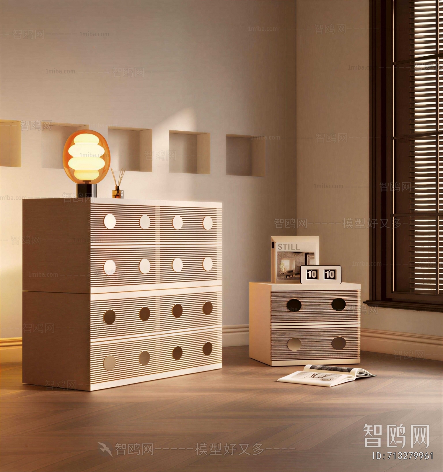 Modern Side Cabinet