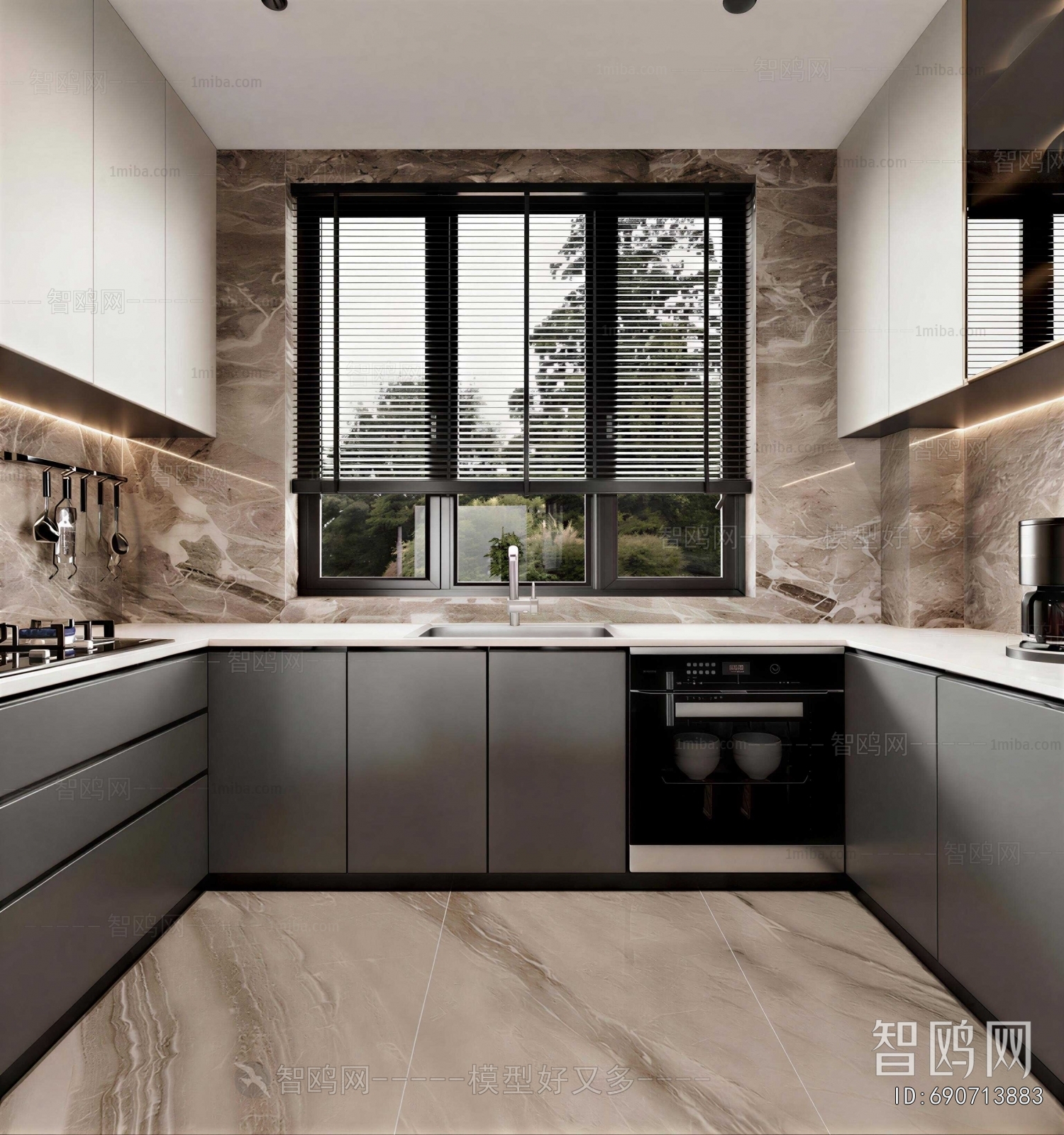 Modern The Kitchen