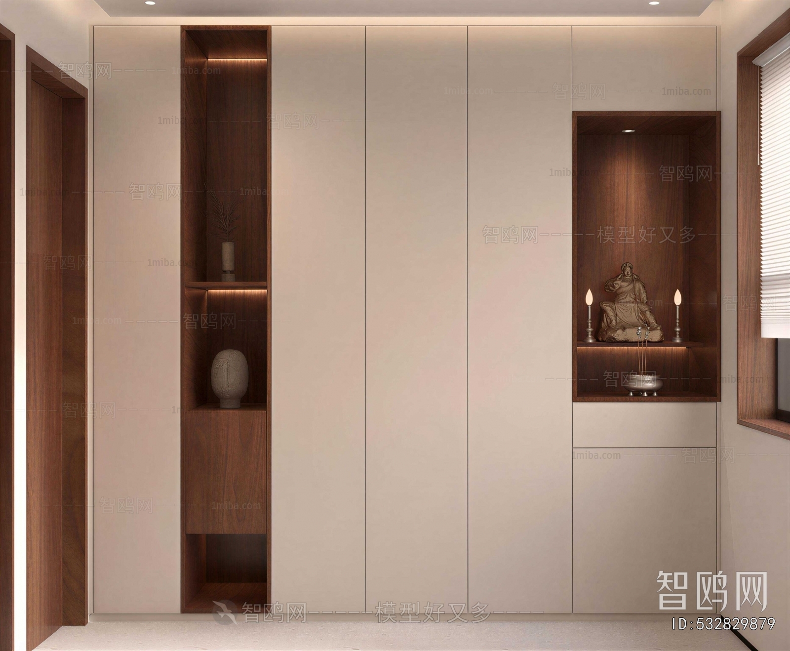 Modern Buddhist Niche
