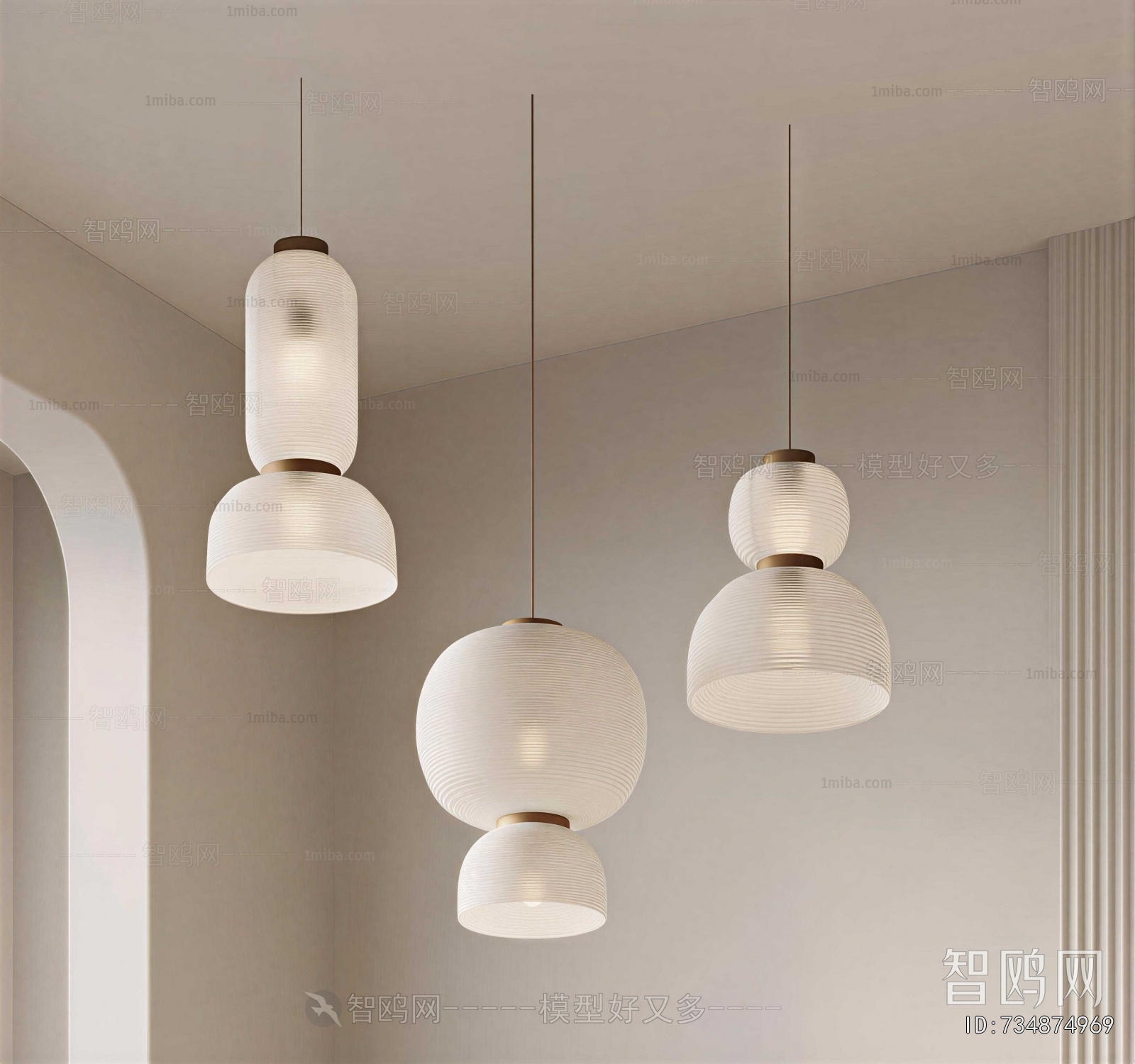 Wabi-sabi Style Droplight