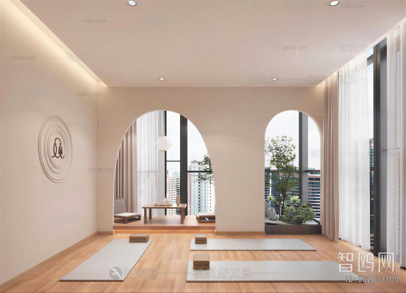 Modern Home Fitness Room