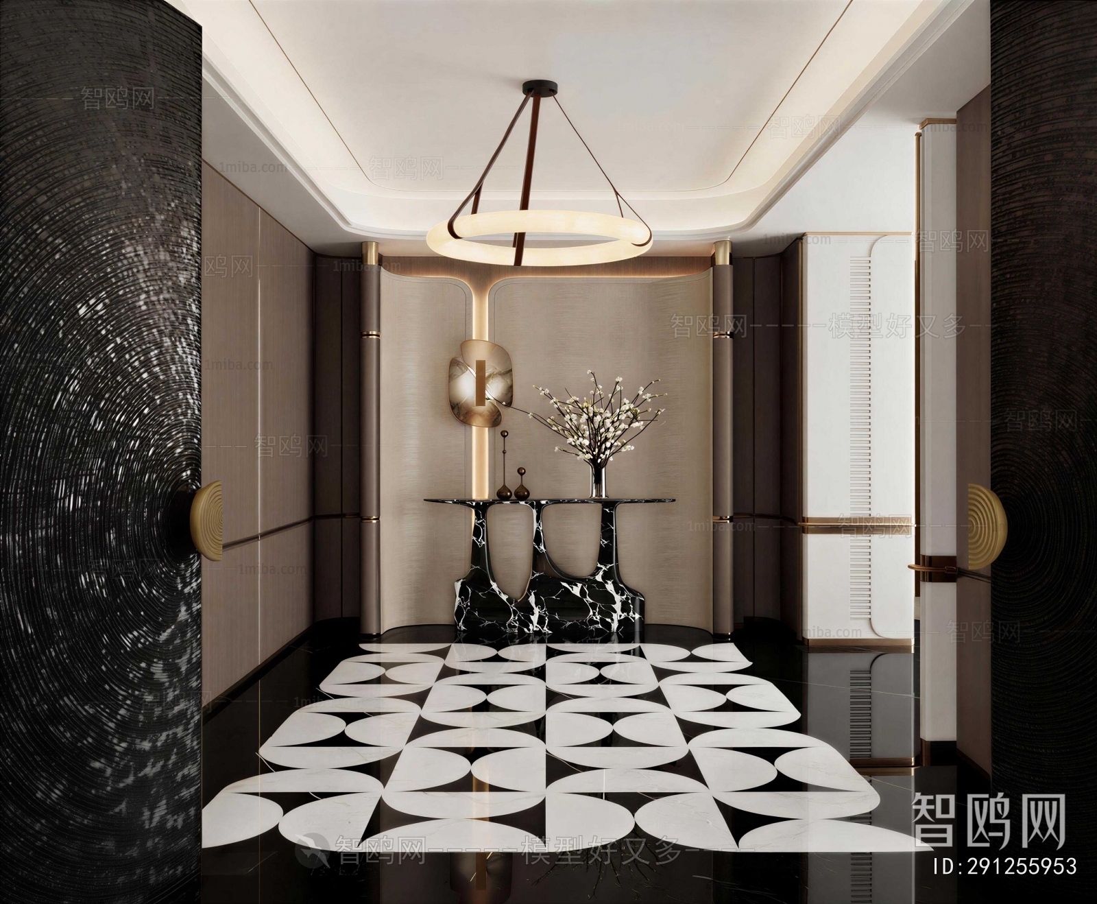 Modern Hallway