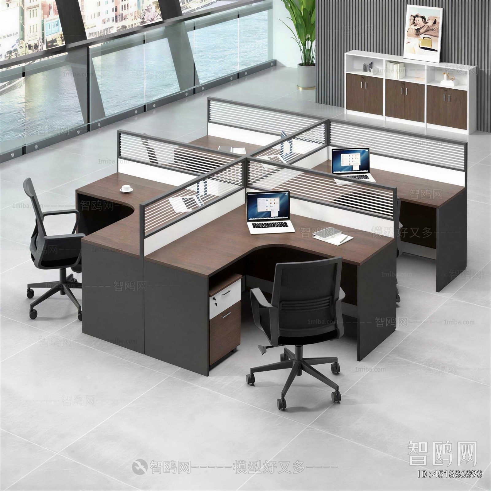 Modern Office Desk And Chair