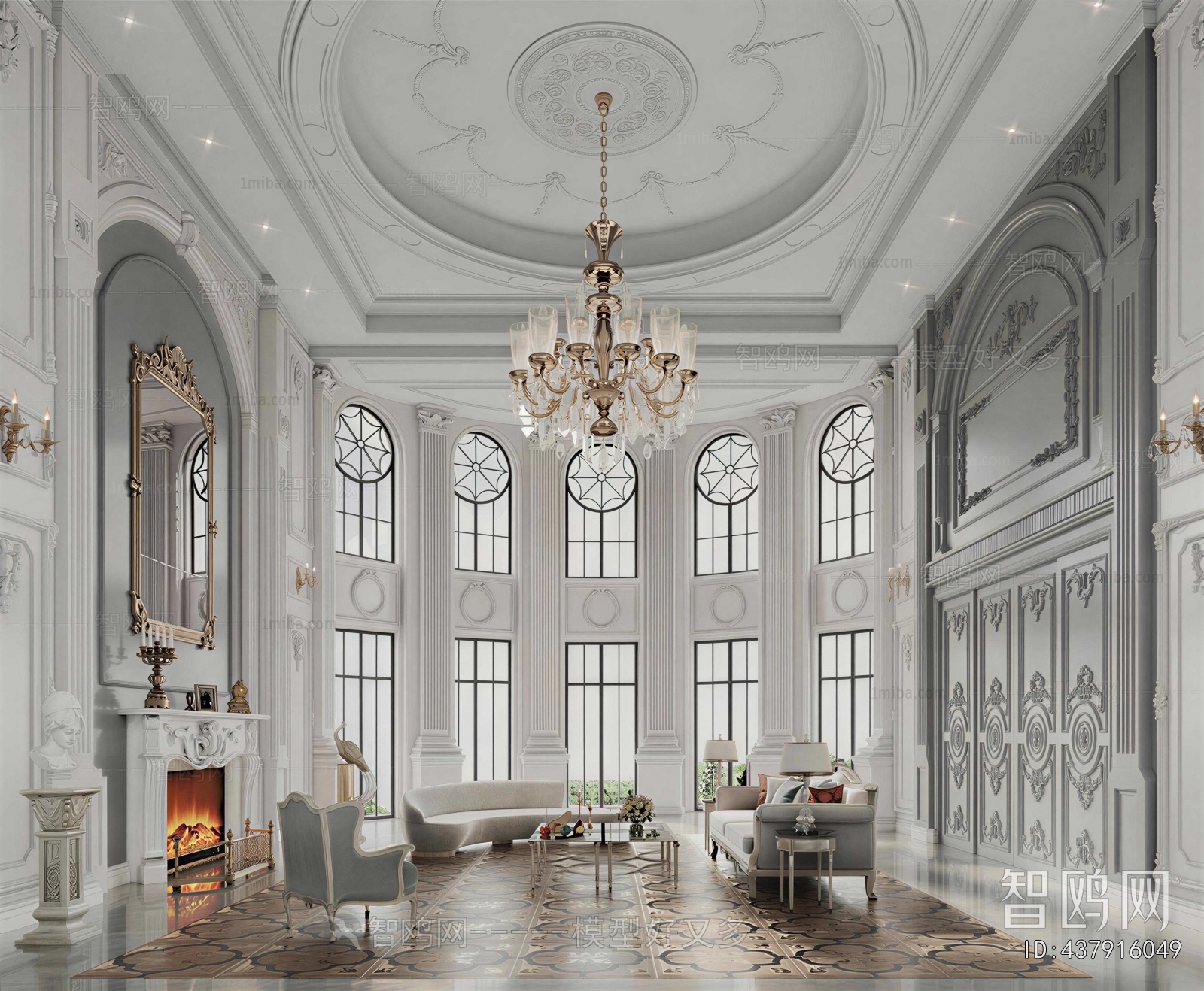 New Classical Style A Living Room