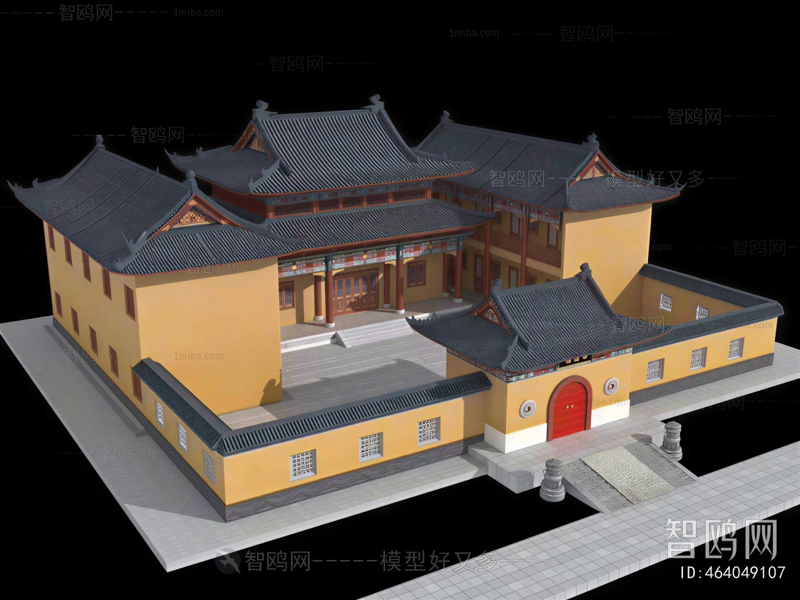 Chinese Style Ancient Architectural Buildings