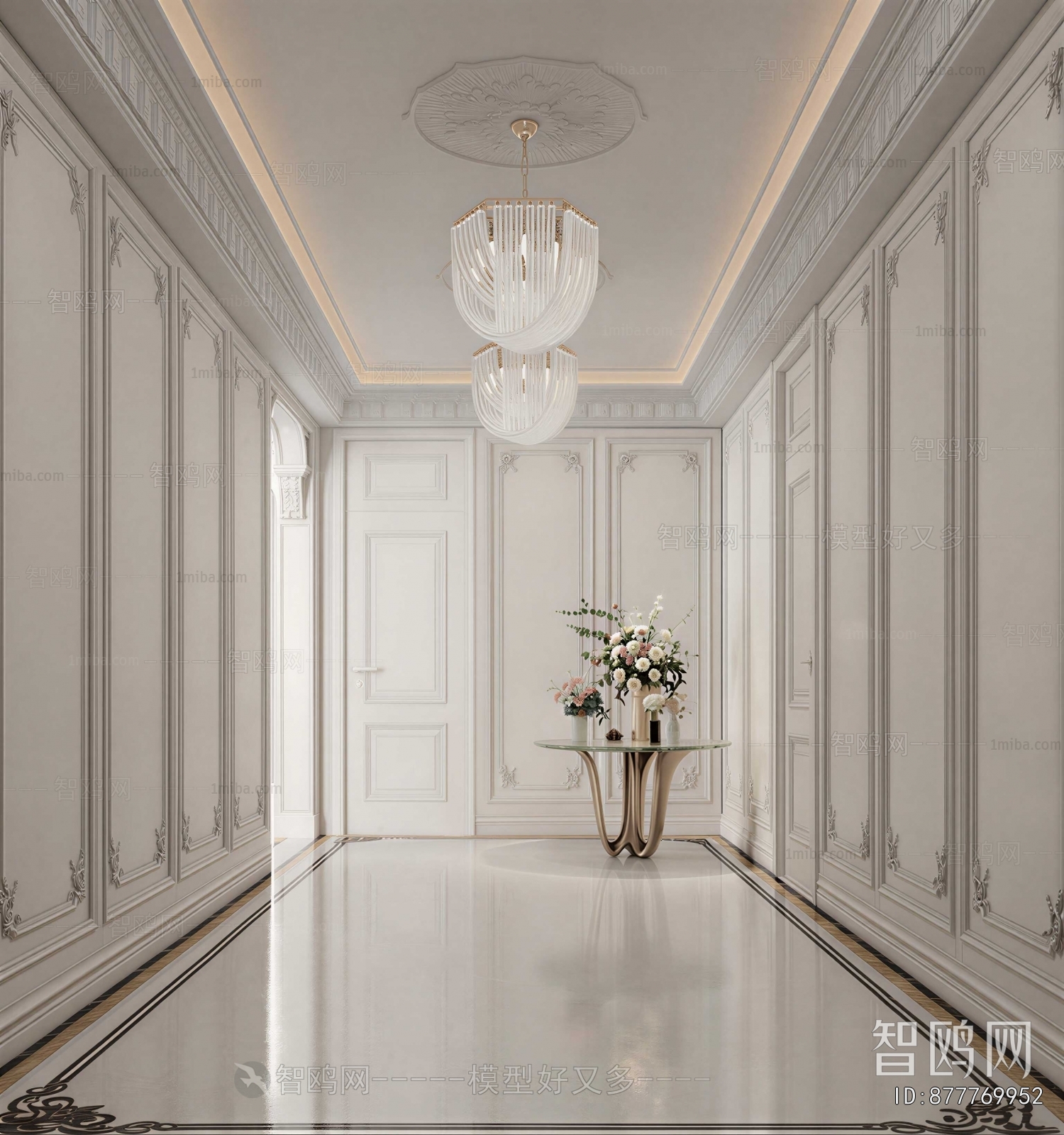 European Style Hallway
