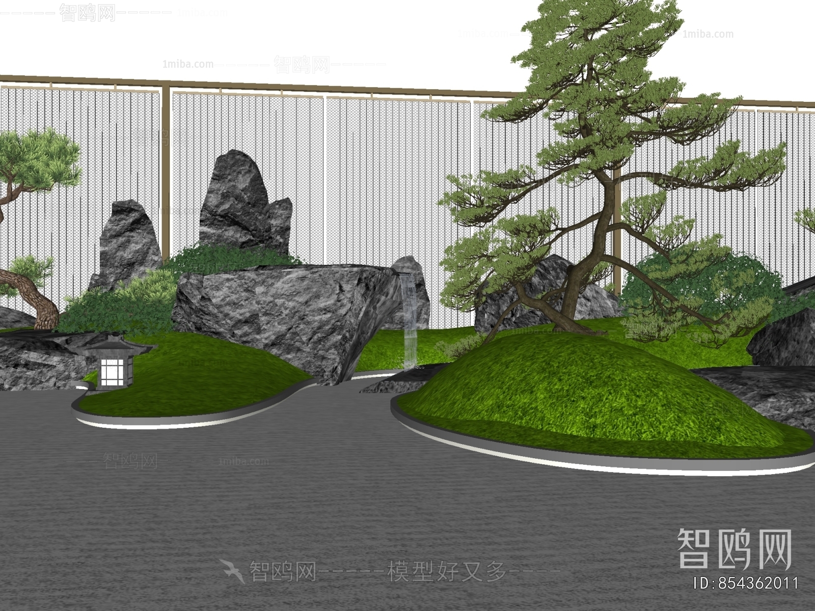 Japanese Style Courtyard/landscape