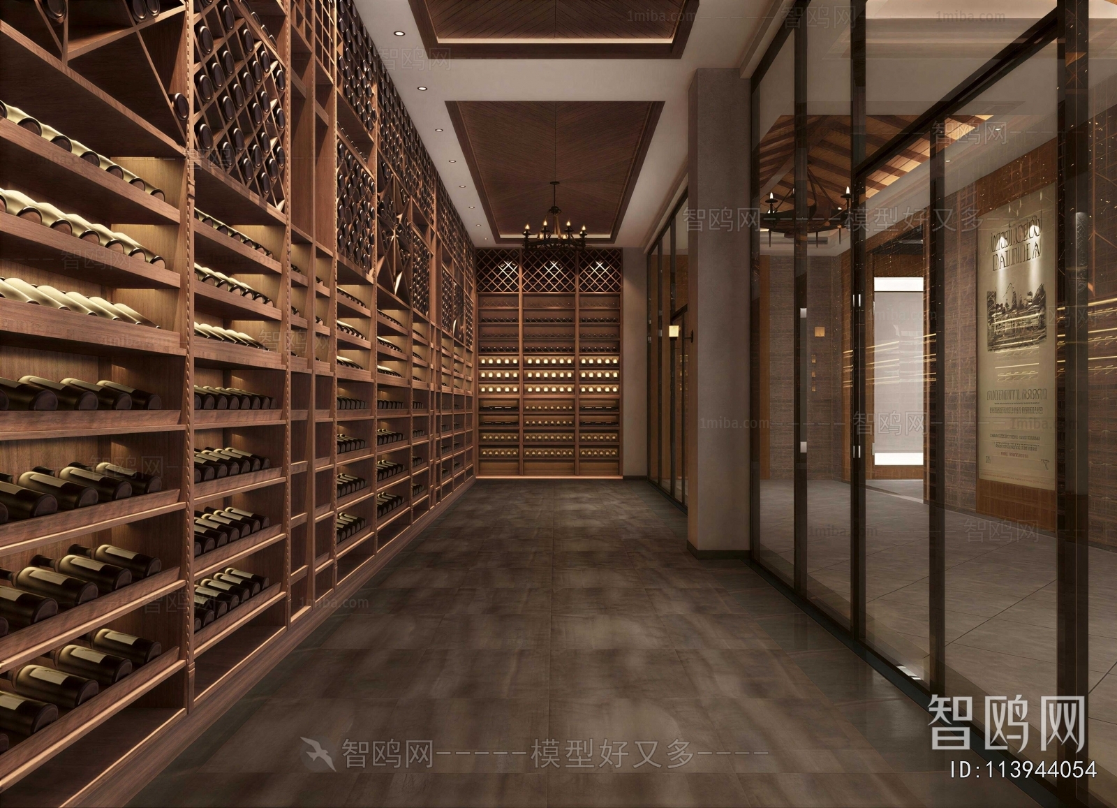 Modern Wine Cellar/Wine Tasting Room