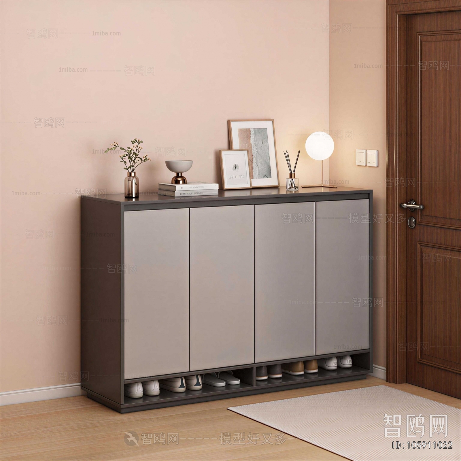 Modern Shoe Cabinet