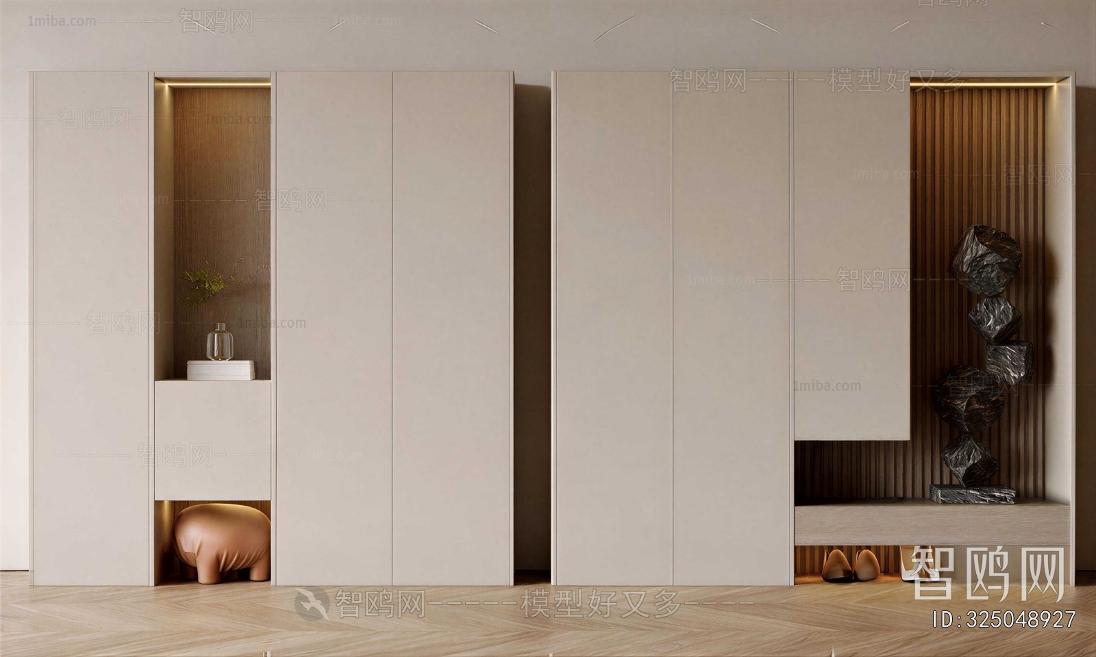 Modern Shoe Cabinet