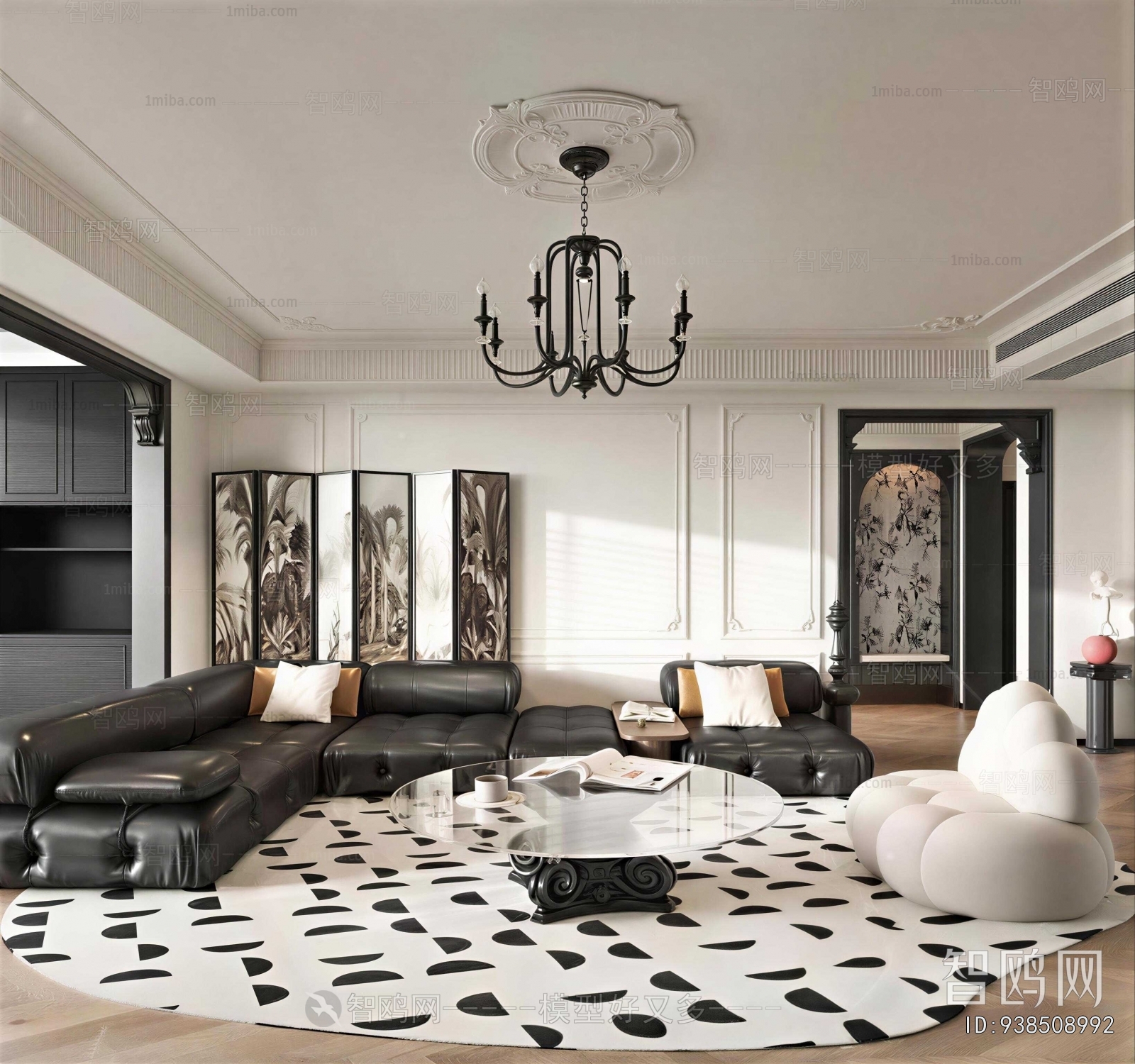 French Style A Living Room