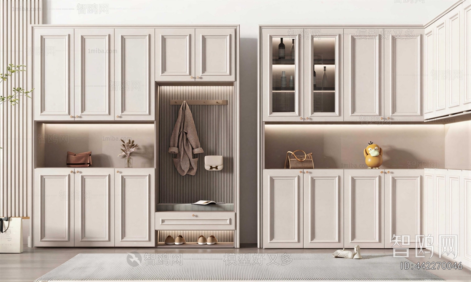 Modern Shoe Cabinet