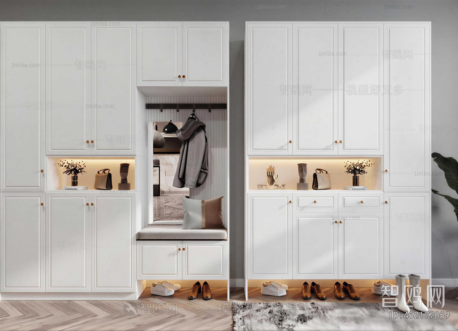 Nordic Style Shoe Cabinet