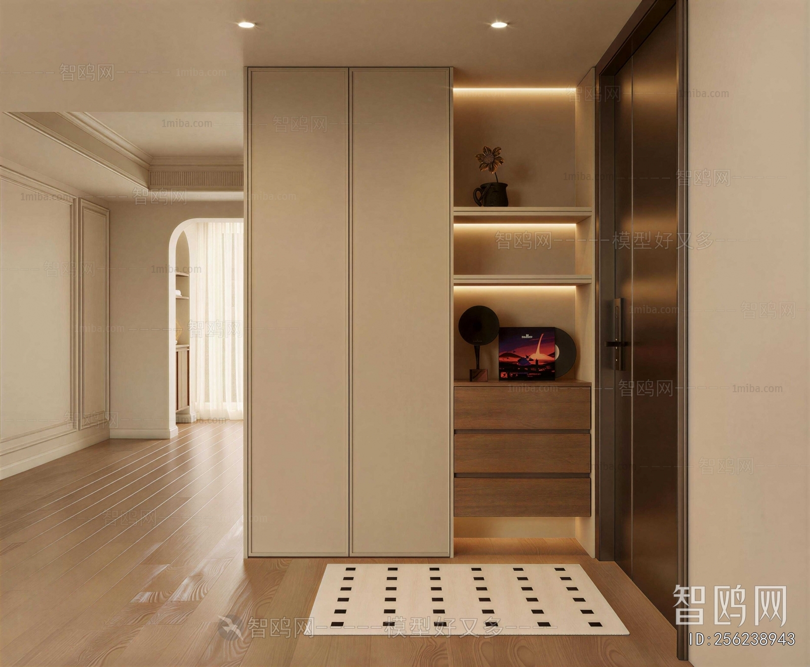 Modern Hallway